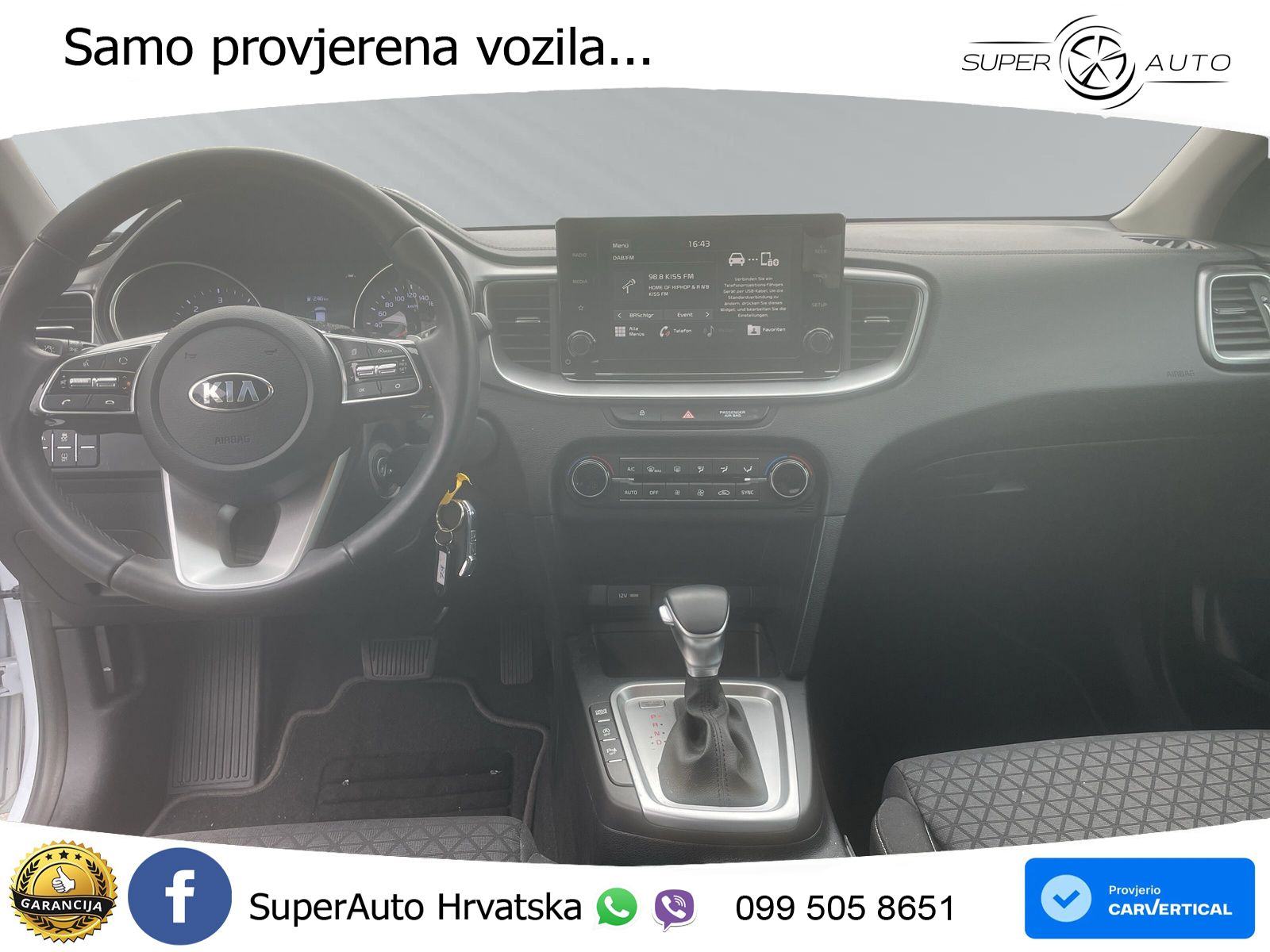 Kia XCeed 1.5 T-GDI Aut. Spirit 136 KS, ACC+LED+KAM+GR SJED+ASIST+NAVI, fotografija 5