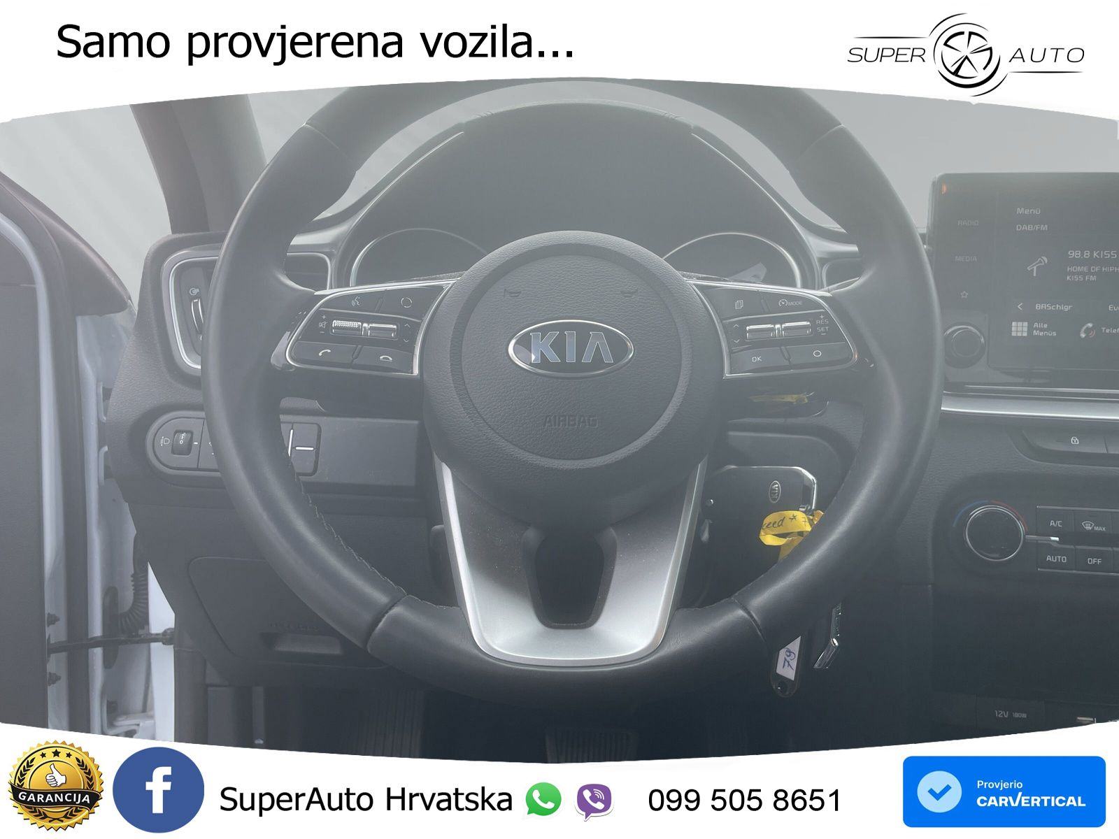 Kia XCeed 1.5 T-GDI Aut. Spirit 136 KS, ACC+LED+KAM+GR SJED+ASIST+NAVI, fotografija 6