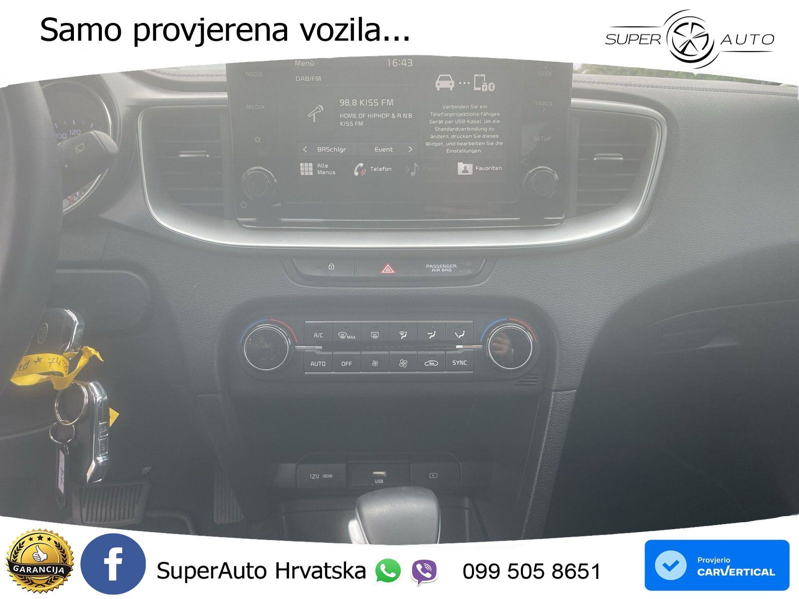 Kia XCeed 1.5 T-GDI Aut. Spirit 136 KS, ACC+LED+KAM+GR SJED+ASIST+NAVI, fotografija 9
