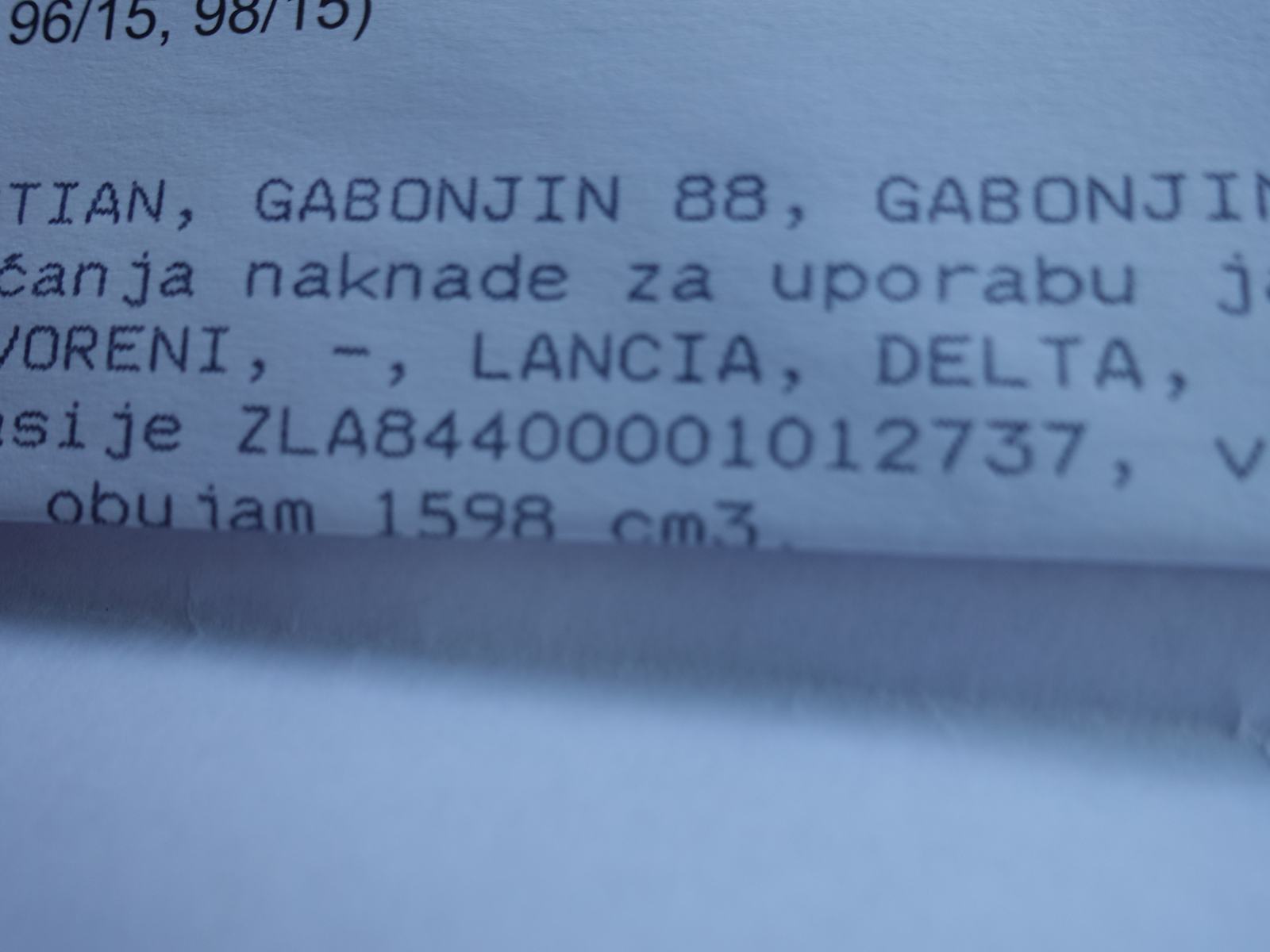 Lancia Delta 1,6 M-jet automatik / REGISTRACIJA U CIJENI VOZILA, fotografija 19