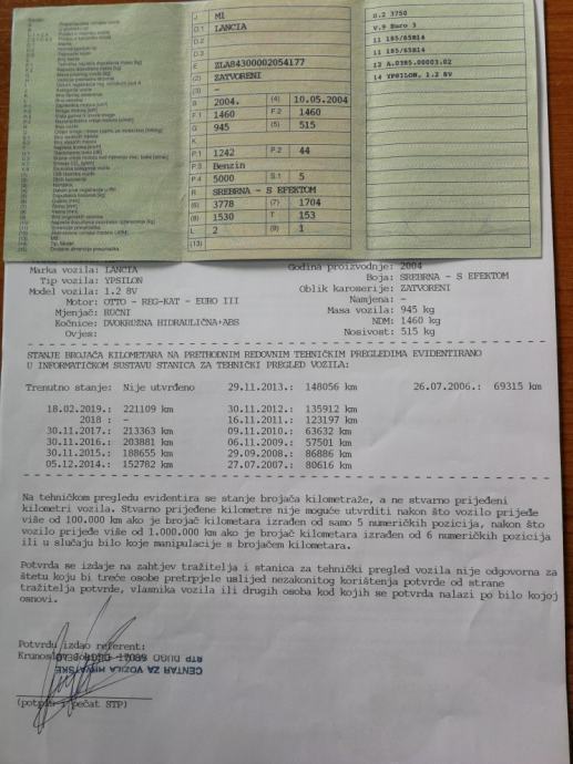 Lancia Y 1,2, pogled izvana - slika 5