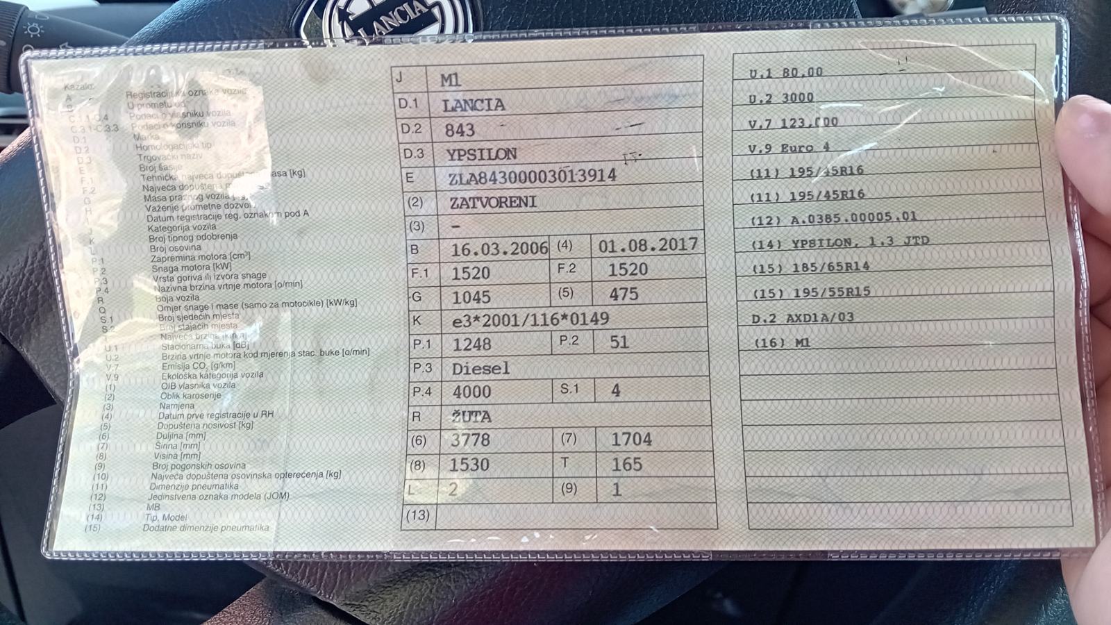 Lancia Y 1,3 16V JTD Multijet, fotografija 5