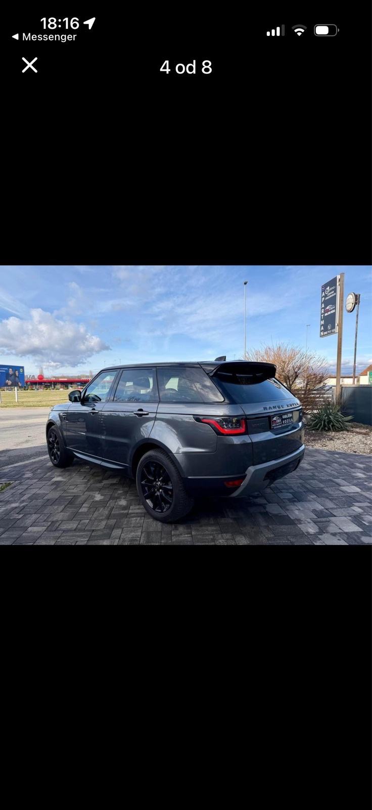 Land Rover Range Rover Sport 2.0 facelift, 22 col, moguća zamjena, fotografija 5