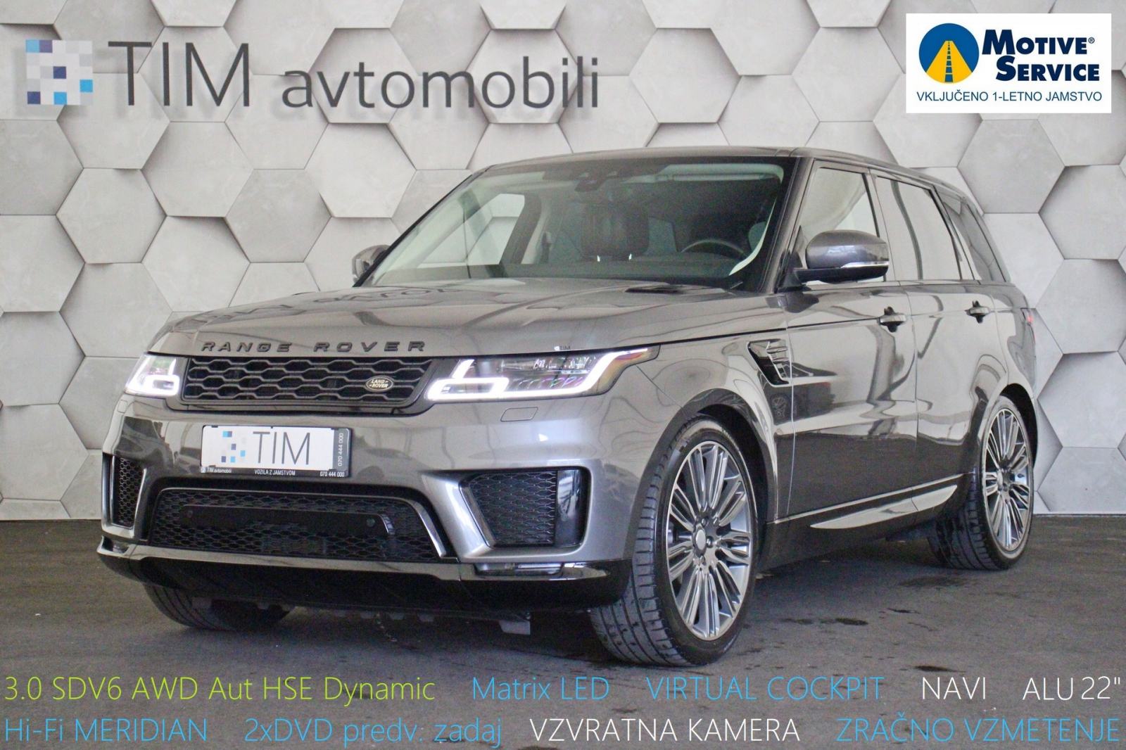 Land Rover Range Rover Sport 3.0 TDV6 4WD Aut HSE Dynamic Matrix LED ...