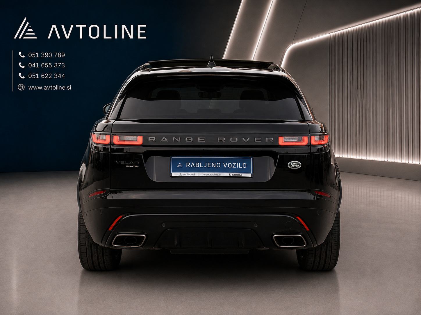 Land Rover Range Rover Velar 2.0 R-DYNAMIC Avt. - AWD MERIDIAN FULL LE, fotografija 5