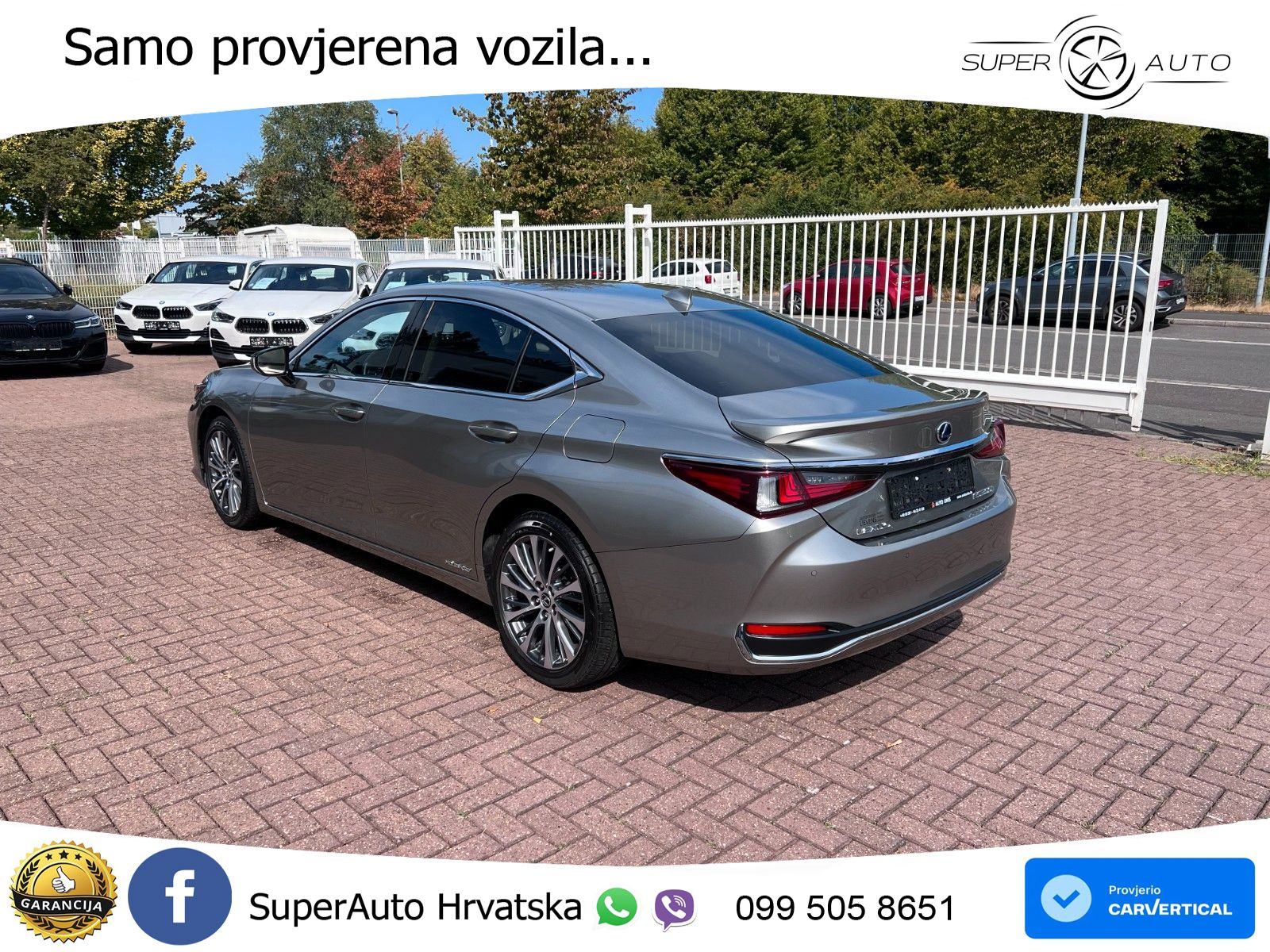 Lexus ES 300h 2.5L Aut. 215 KS, LED+ACC+GR SJED+KAM+PARK, fotografija 4