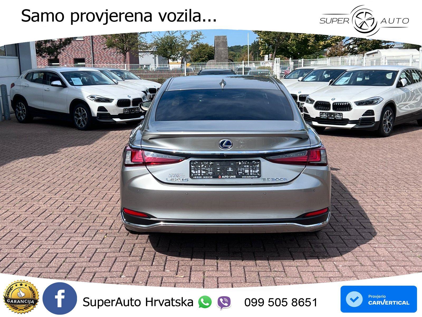 Lexus ES 300h 2.5L Aut. 215 KS, LED+ACC+GR SJED+KAM+PARK, fotografija 5
