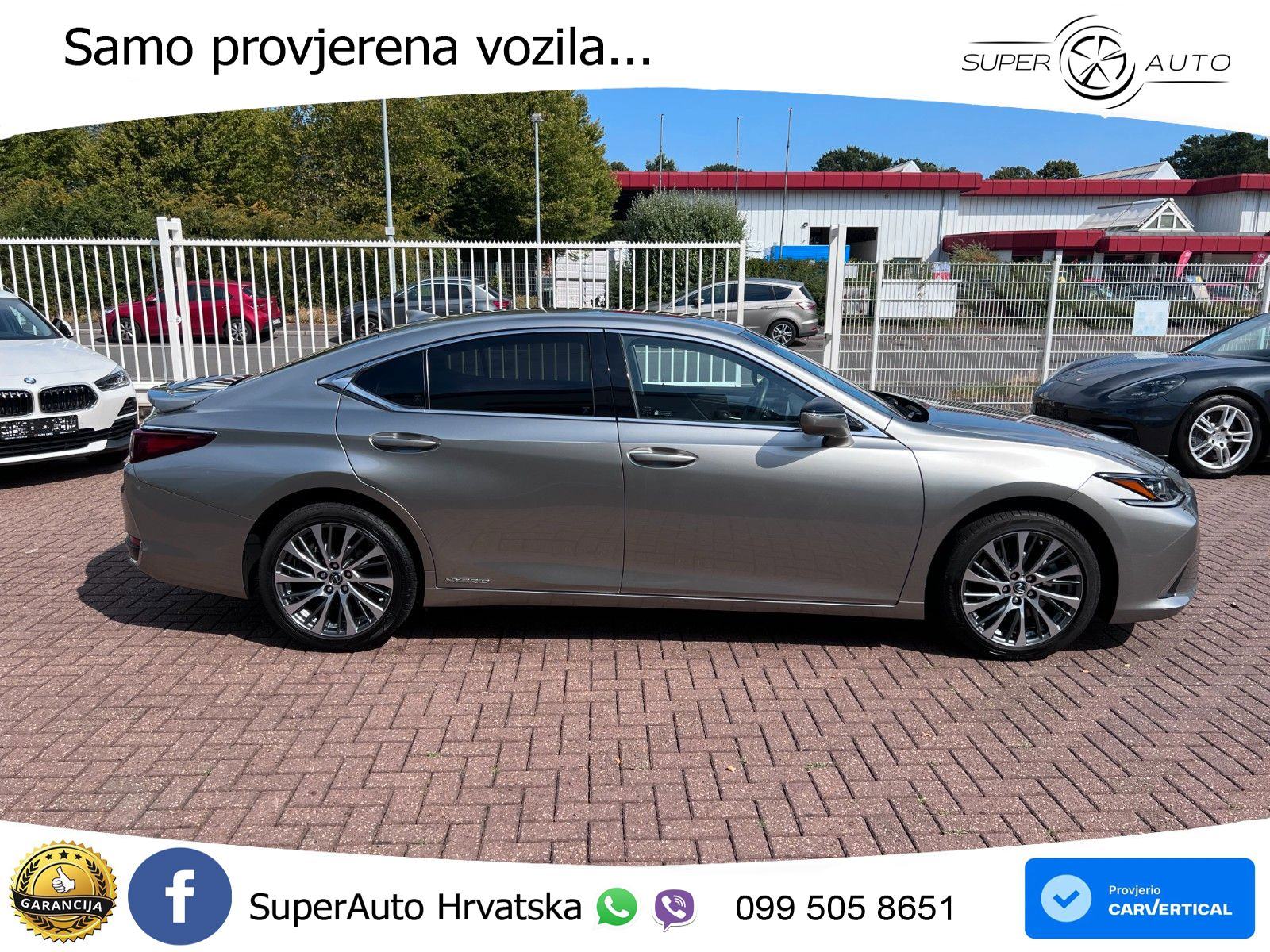 Lexus ES 300h 2.5L Aut. 215 KS, LED+ACC+GR SJED+KAM+PARK, fotografija 7