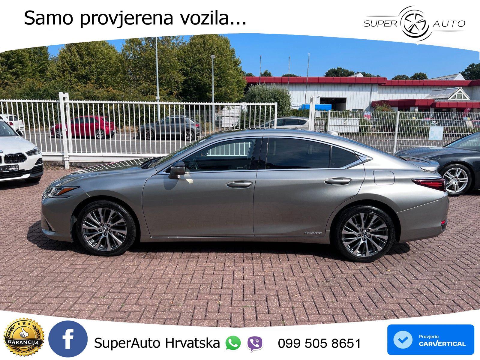 Lexus ES 300h 2.5L Aut. 215 KS, LED+ACC+GR SJED+KAM+PARK, fotografija 8