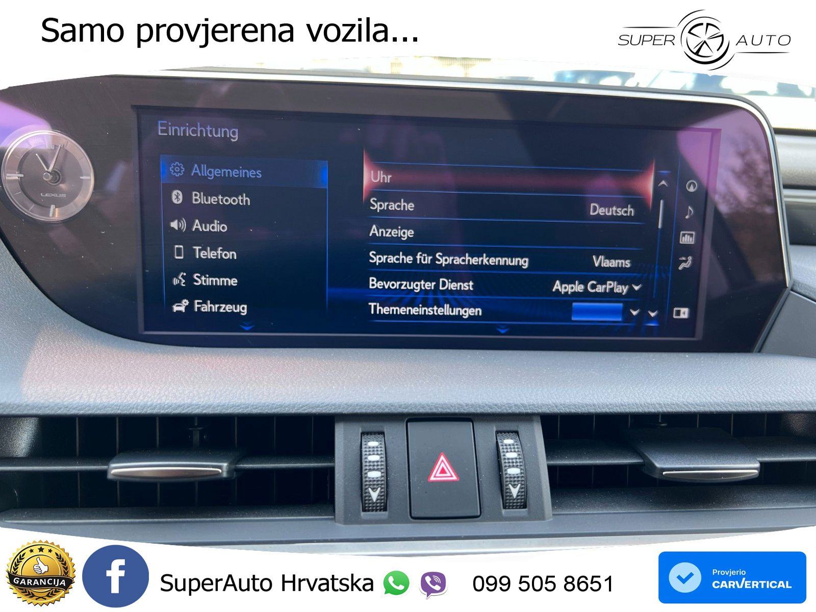 Lexus ES 300h 2.5L Aut. 215 KS, LED+ACC+GR SJED+KAM+PARK, fotografija 14