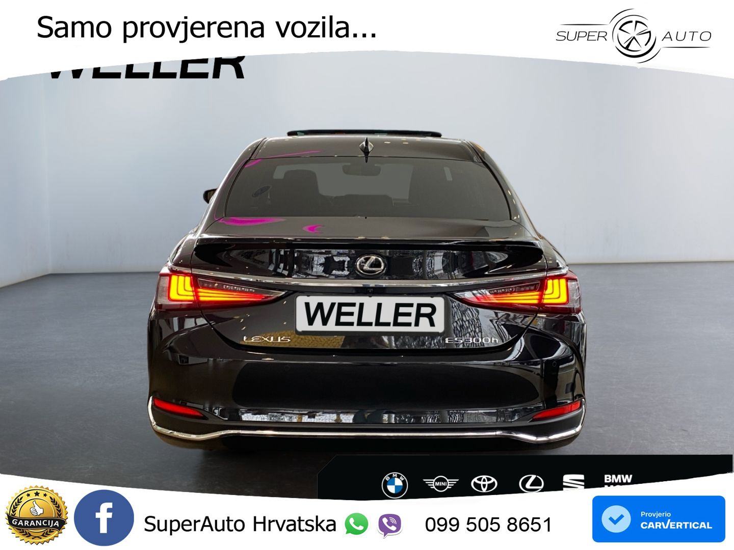 Lexus ES 300h Aut. Business 218 KS, LED+ACC+GR SJED+KAM+PARK, fotografija 5