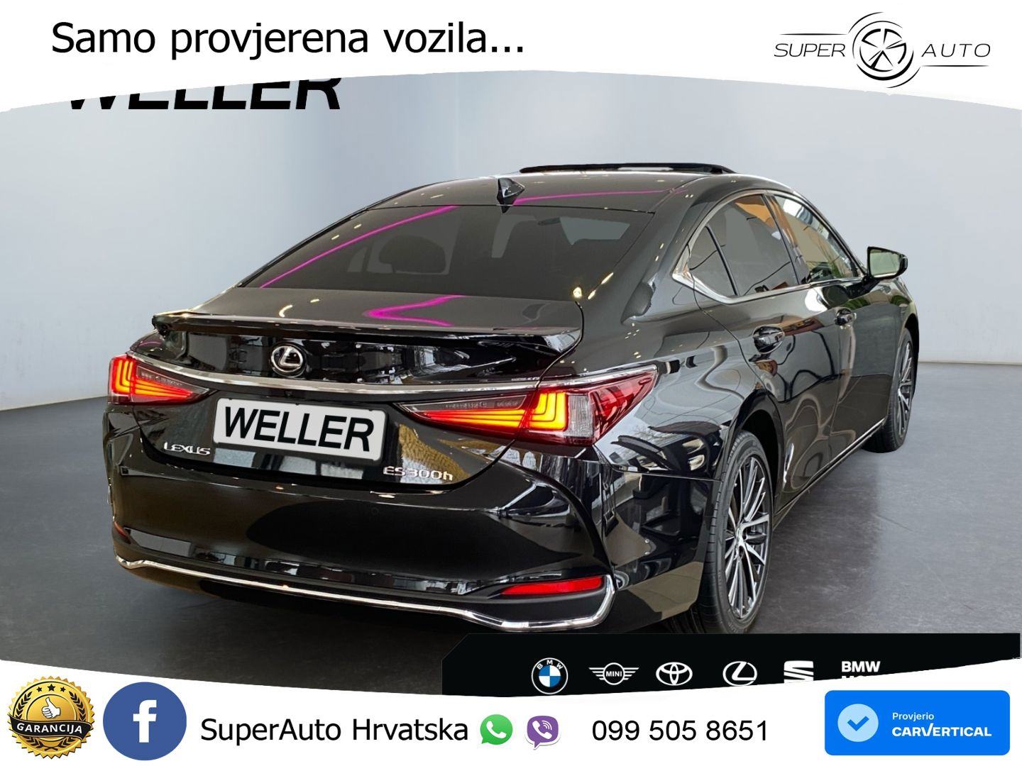 Lexus ES 300h Aut. Business 218 KS, LED+ACC+GR SJED+KAM+PARK, fotografija 6