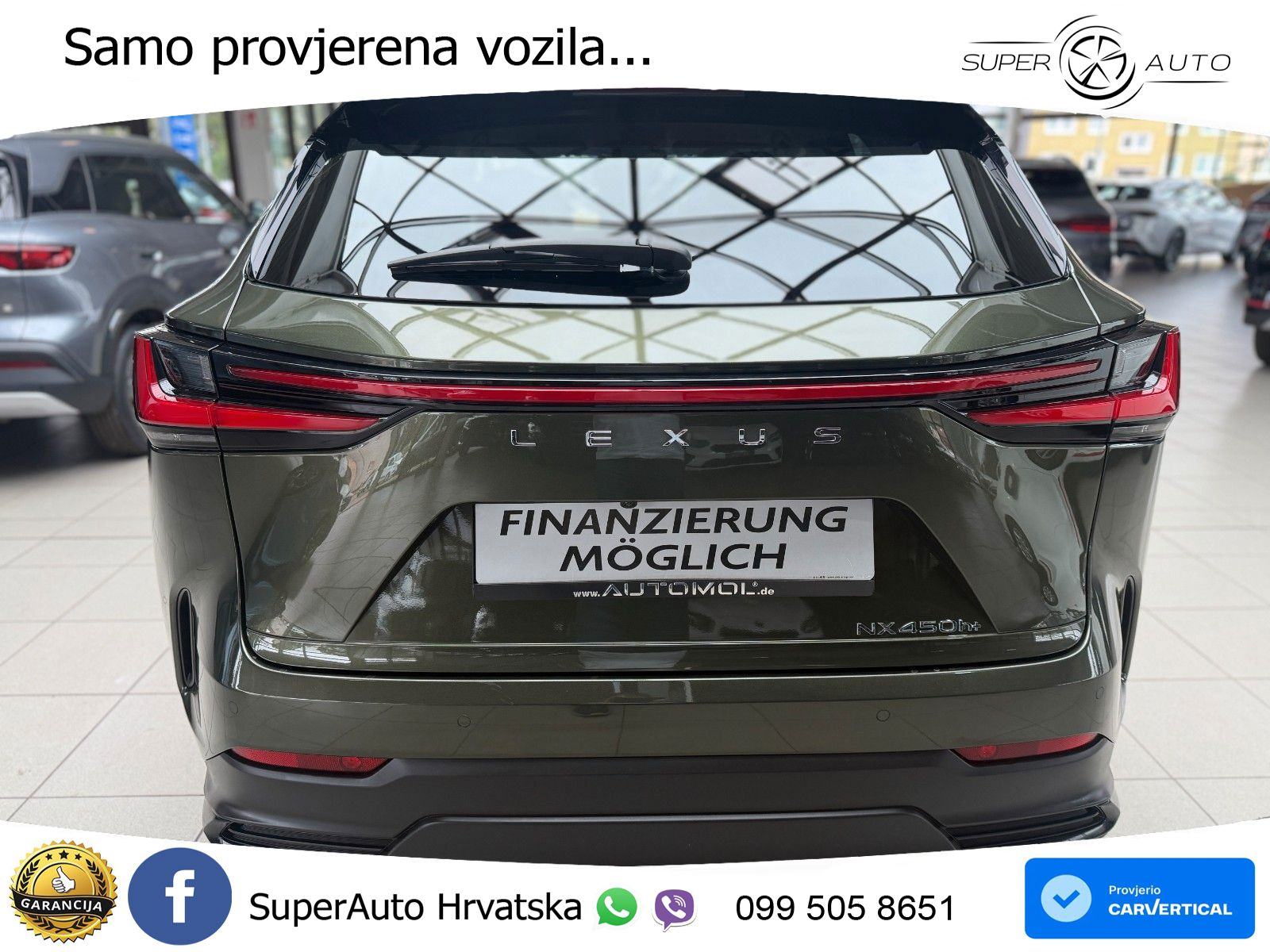 Lexus NX 450h+ e-Four Aut. Executive 309 KS, LED+ACC+GR SJED+360+PARK, fotografija 6