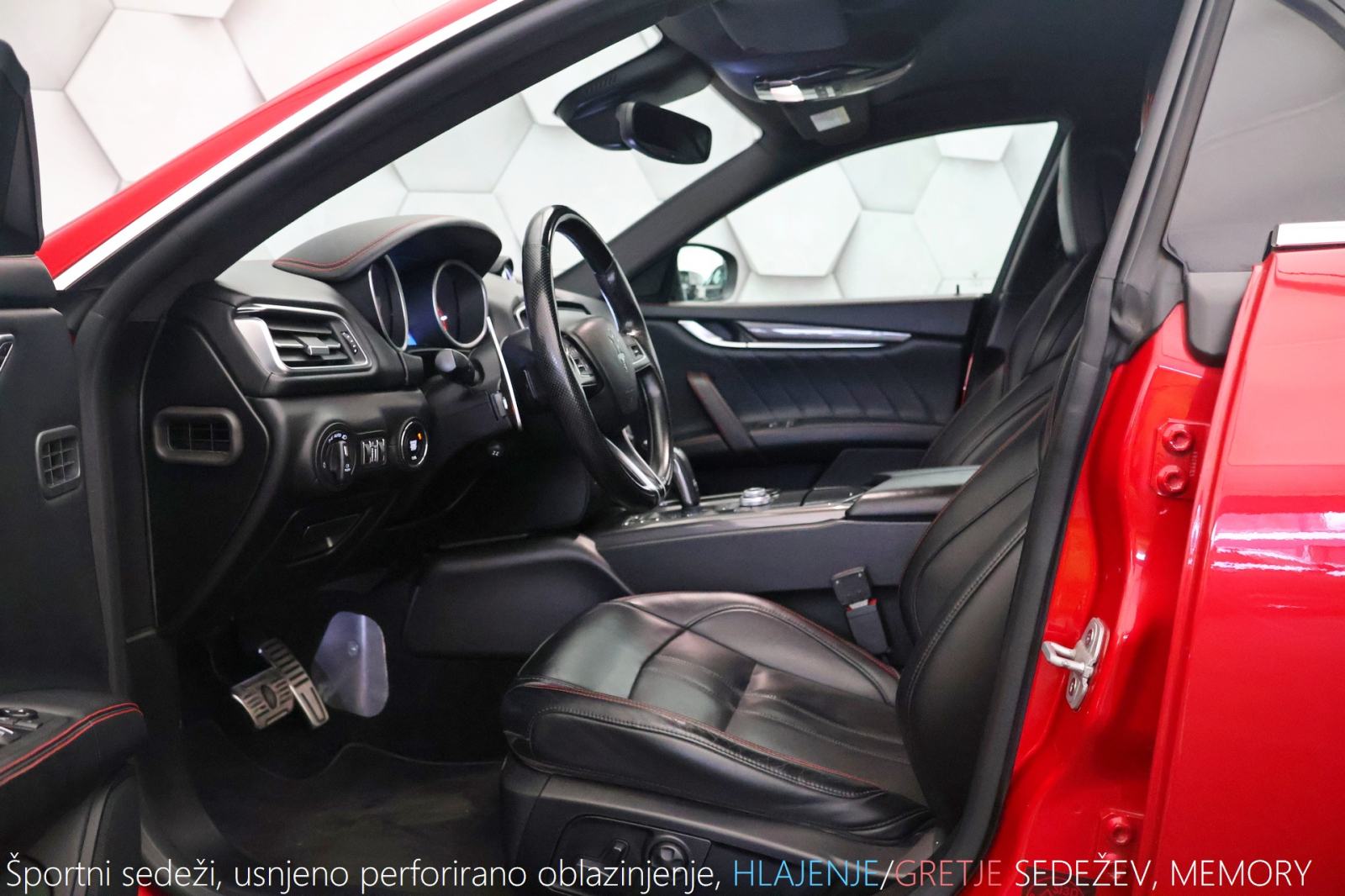 Maserati Ghibli Diesel 3.0d V6 Aut 275KS Adapt.LED RADARtemp, fotografija 9