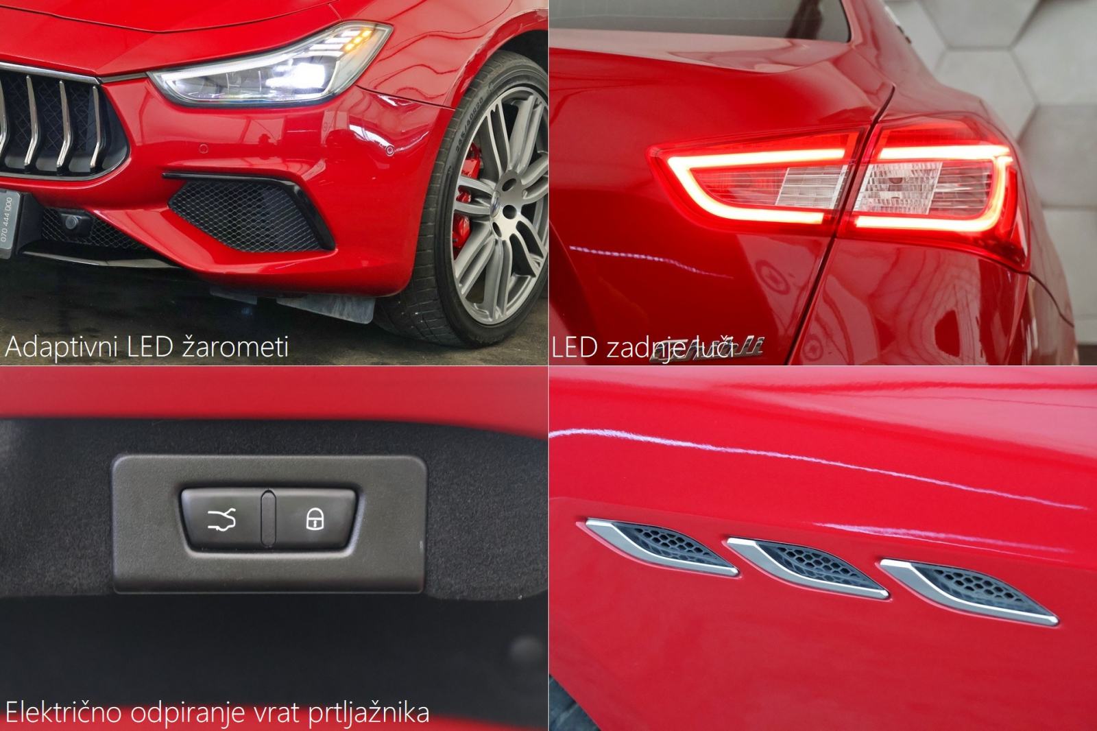 Maserati Ghibli Diesel 3.0d V6 Aut 275KS Adapt.LED RADARtemp, fotografija 19