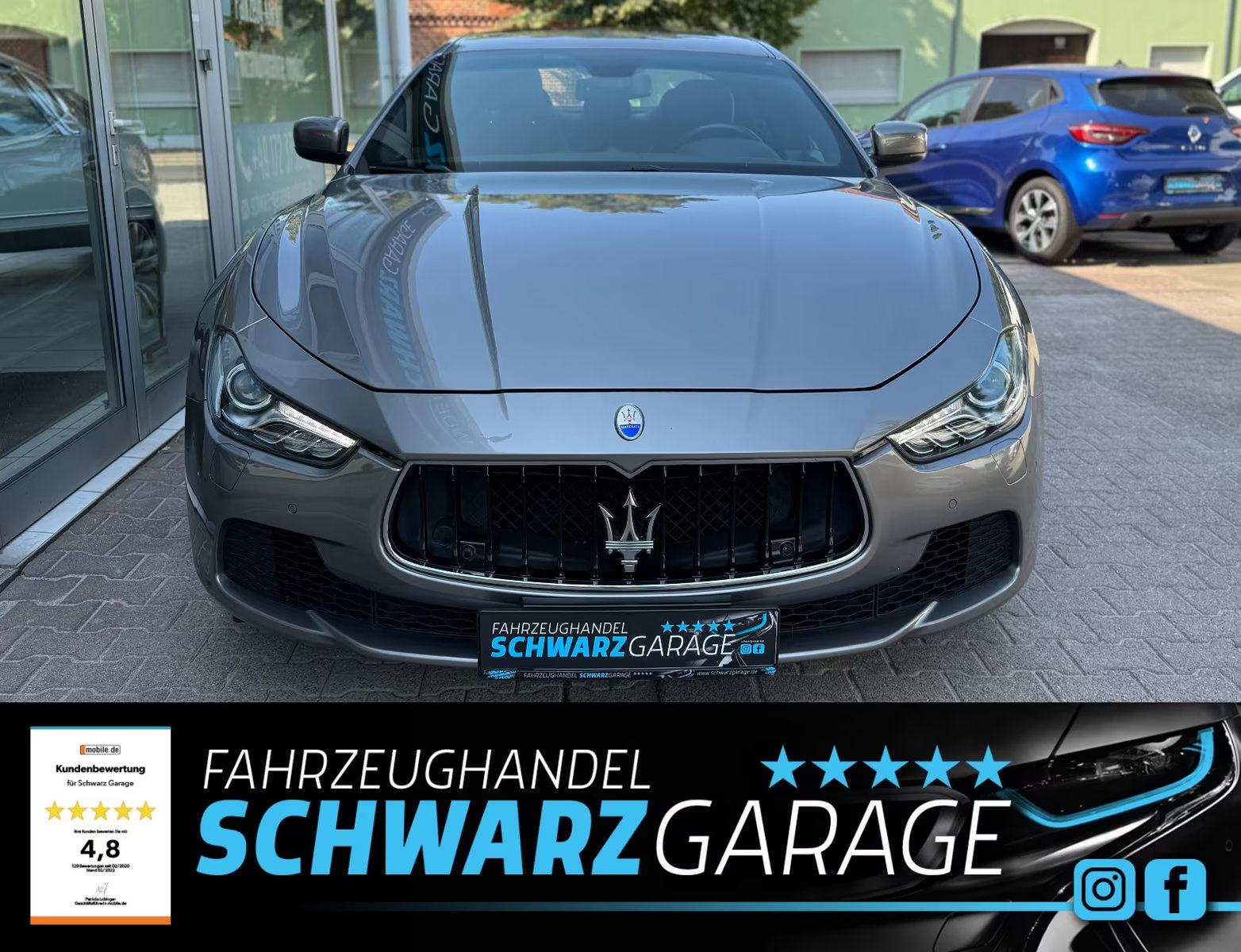 Maserati Ghibli GranLusso LED navi koža gr.sj. PDCx2 kam, fotografija 2