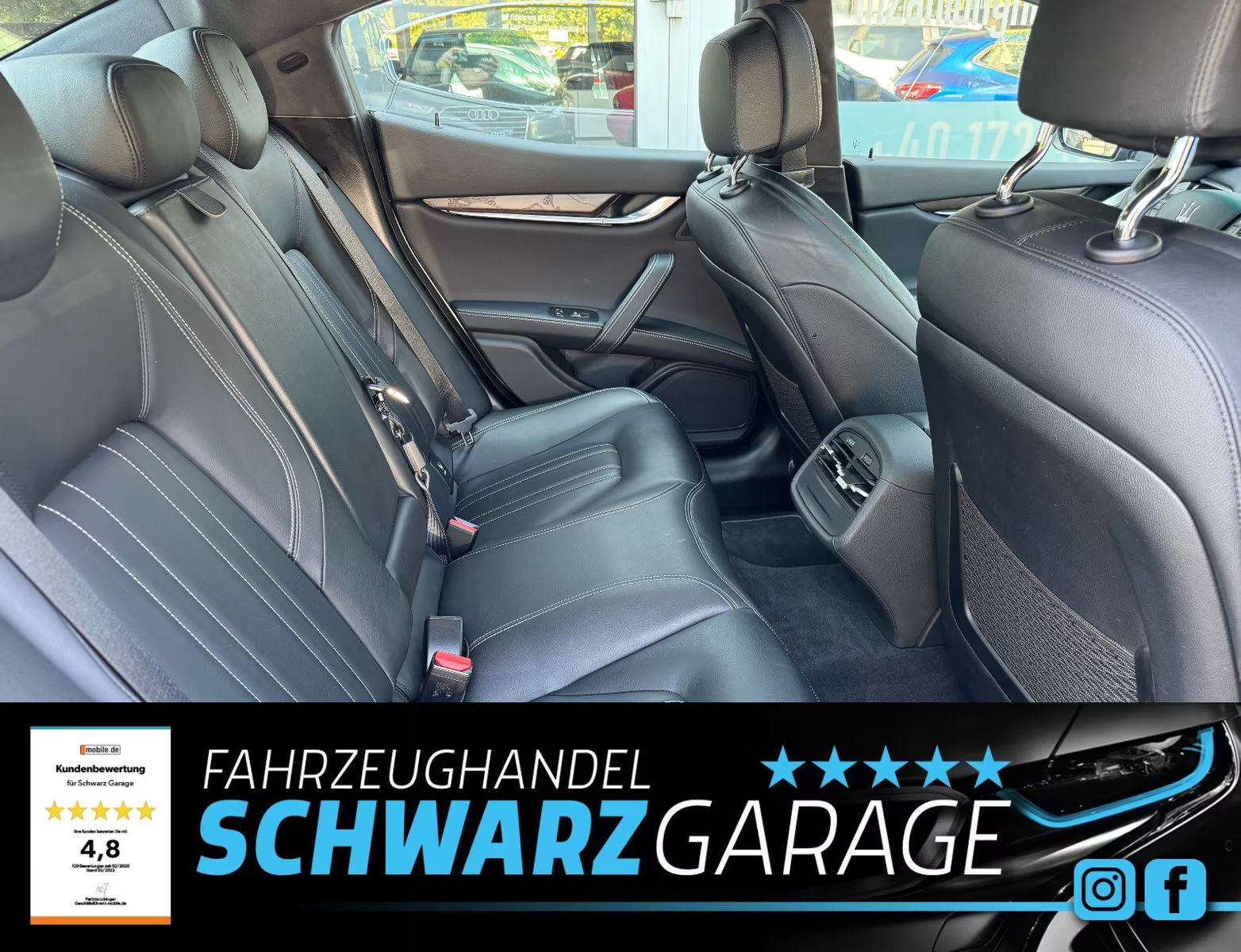 Maserati Ghibli GranLusso LED navi koža gr.sj. PDCx2 kam, fotografija 15