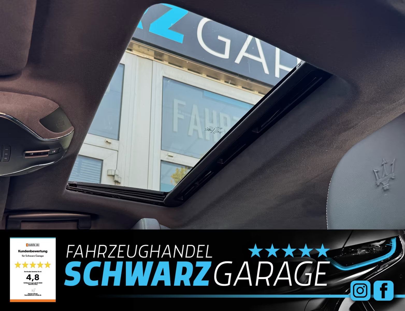 Maserati Ghibli GranLusso LED navi koža gr.sj. PDCx2 kam, fotografija 12