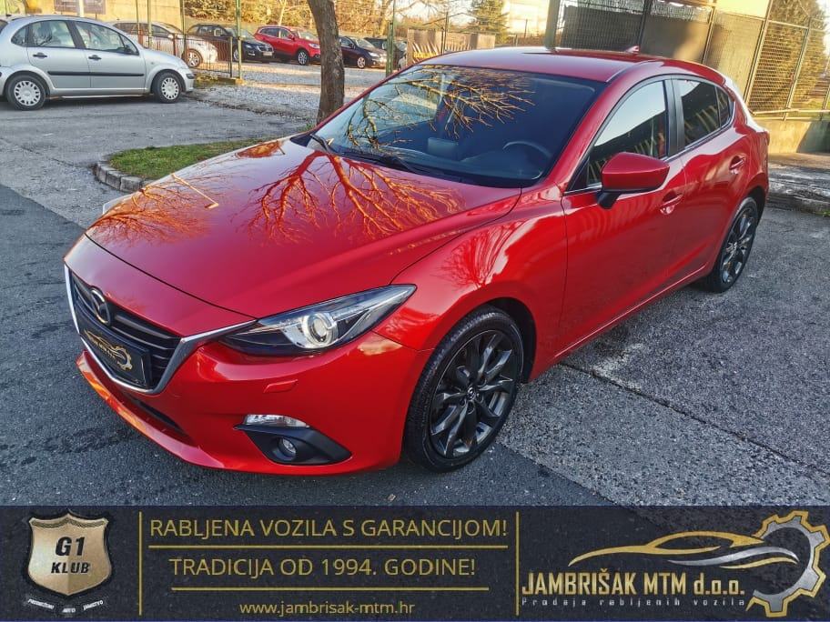 ⭐Mazda 3 2.2d SKYACTIVE ◽NAVIGACIJA◽KAMERA◽XENON◽RVM◽KEYLESS⭐, pogled izvana - slika 1