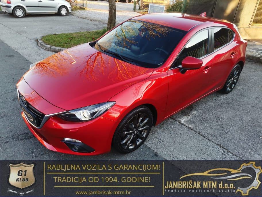 ⭐Mazda 3 2.2d SKYACTIVE ◽NAVIGACIJA◽KAMERA◽XENON◽RVM◽KEYLESS⭐, pogled izvana - slika 2
