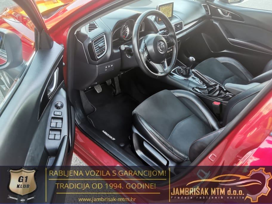 ⭐Mazda 3 2.2d SKYACTIVE ◽NAVIGACIJA◽KAMERA◽XENON◽RVM◽KEYLESS⭐, fotografija 17