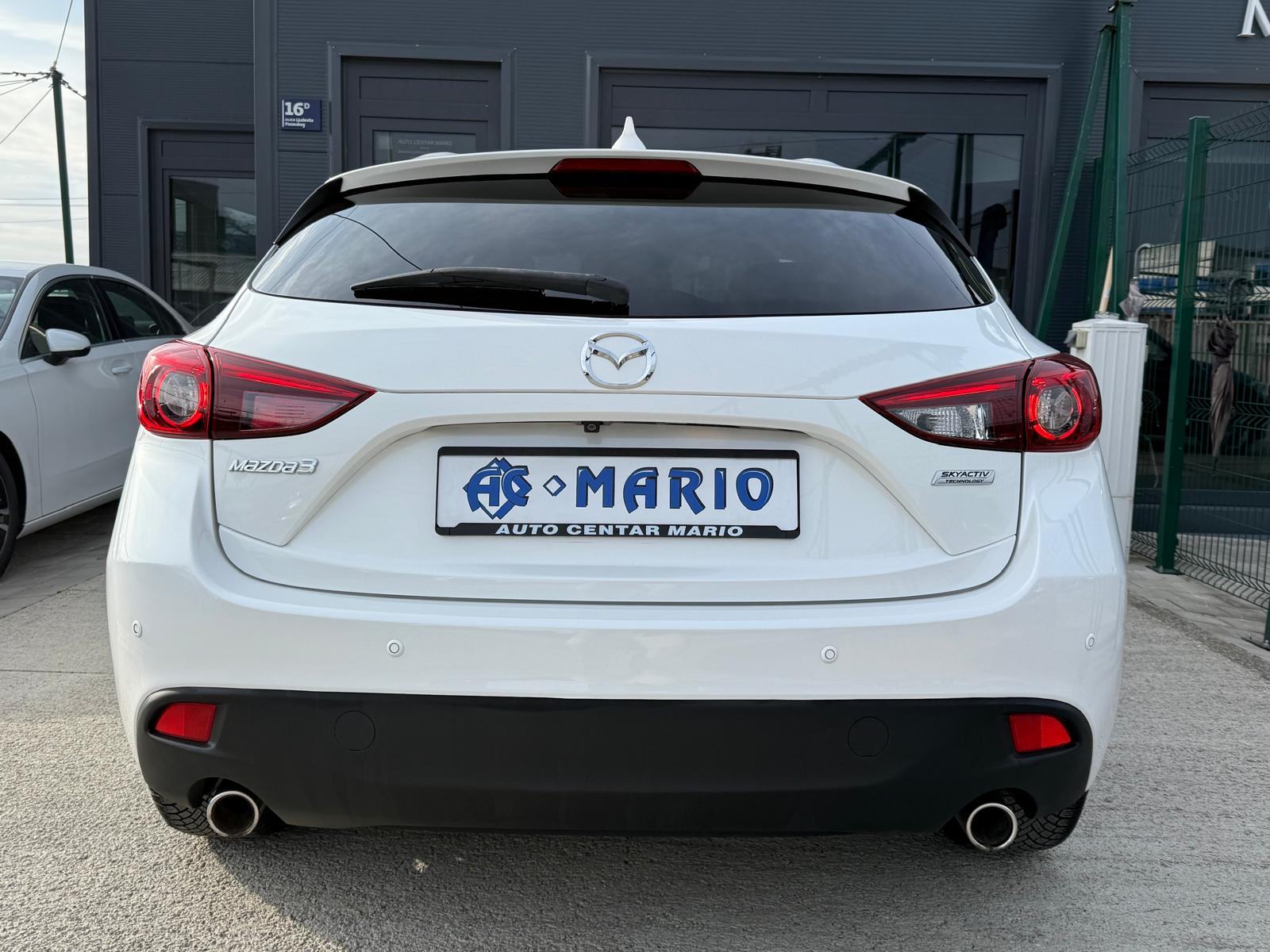 Mazda 3 CD150 °NAVI°KAMERA°KOŽA/ALCANTARA°GRIJANJE SJ.°REG:11/2026°, fotografija 6