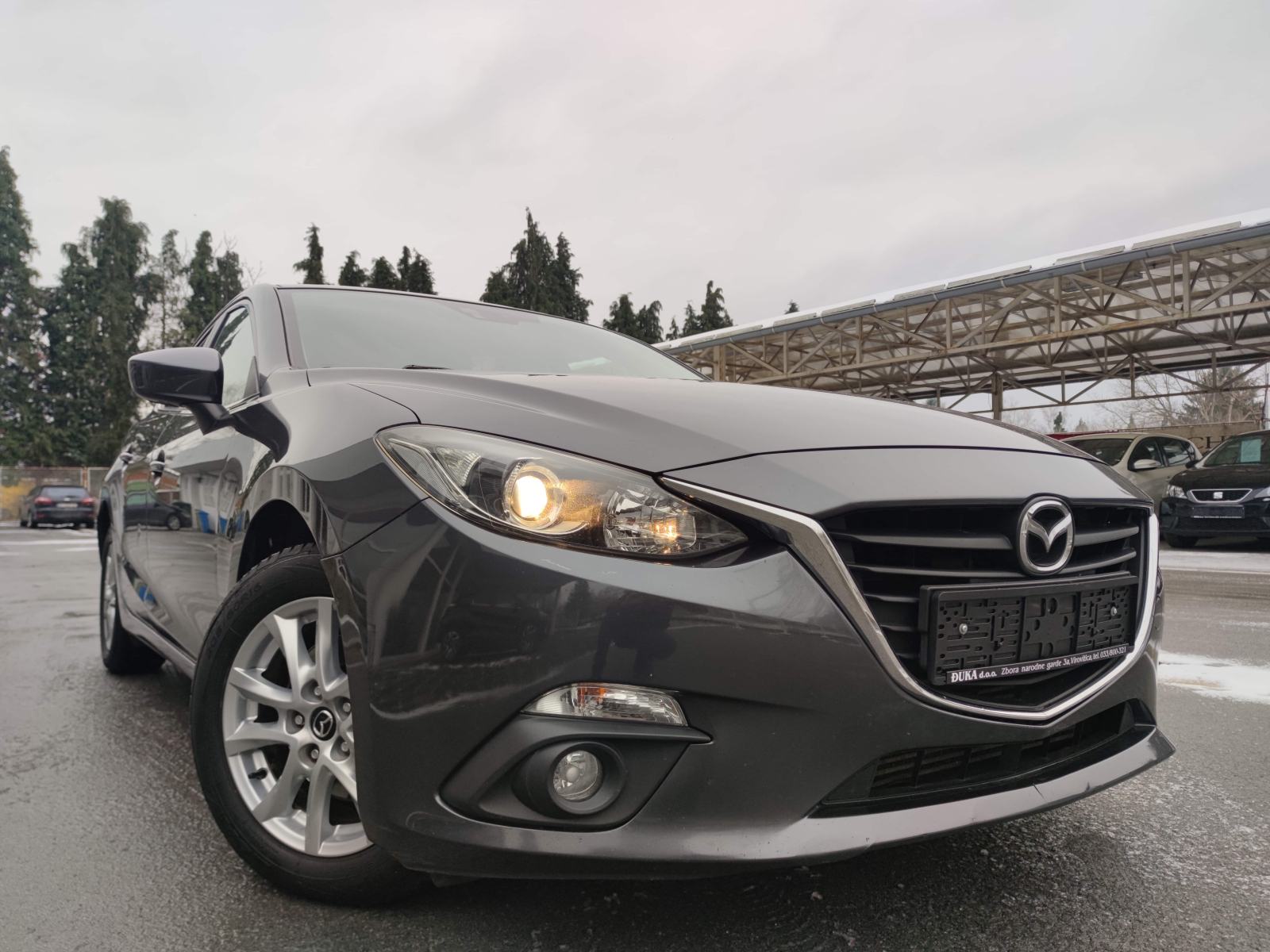 Mazda 3 CD150 NAVI SENZORI RVM SCBS TEMPOMAT GRIJANJE SJEDALA, fotografija 4