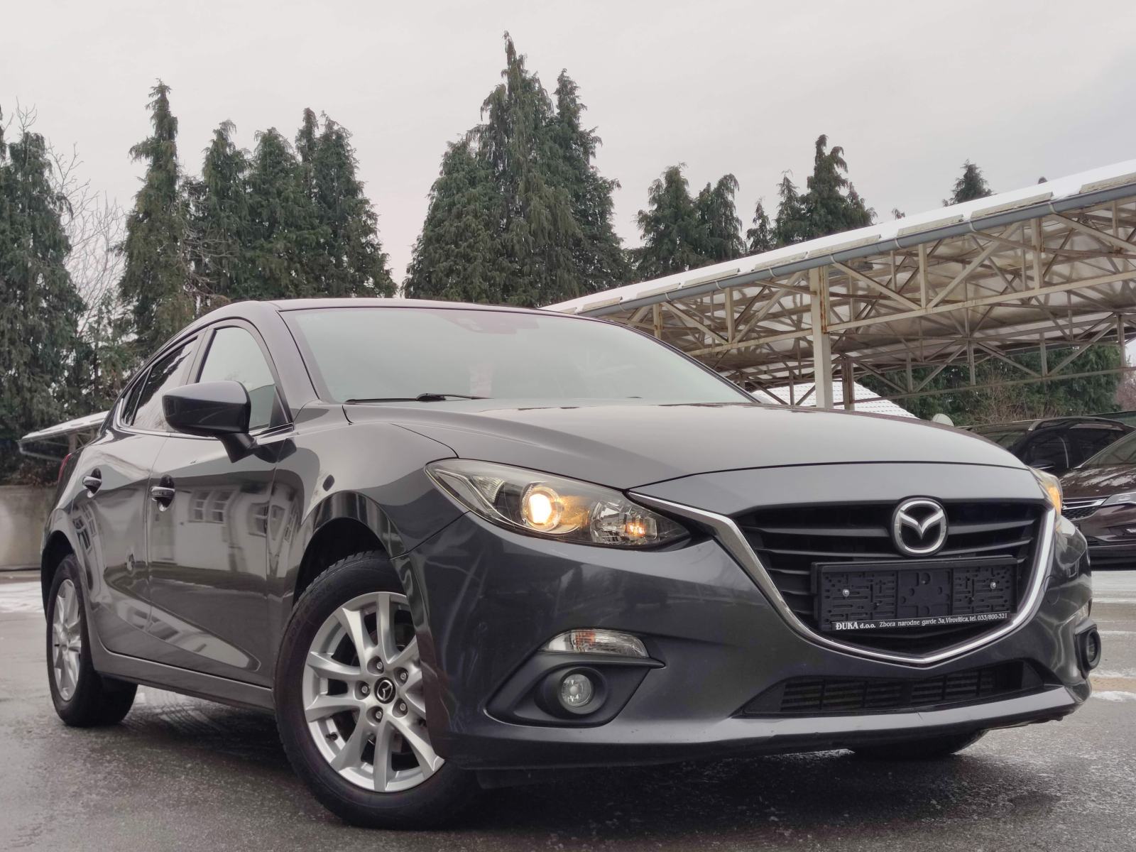 Mazda 3 CD150 NAVI SENZORI RVM SCBS TEMPOMAT GRIJANJE SJEDALA, fotografija 3