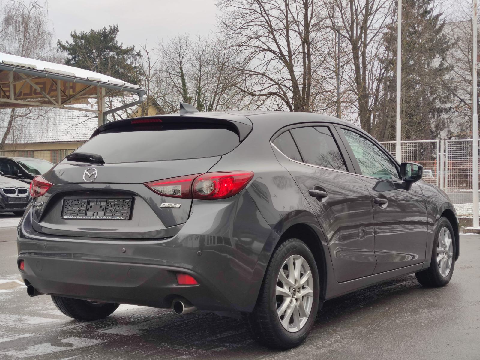 Mazda 3 CD150 NAVI SENZORI RVM SCBS TEMPOMAT GRIJANJE SJEDALA, fotografija 12