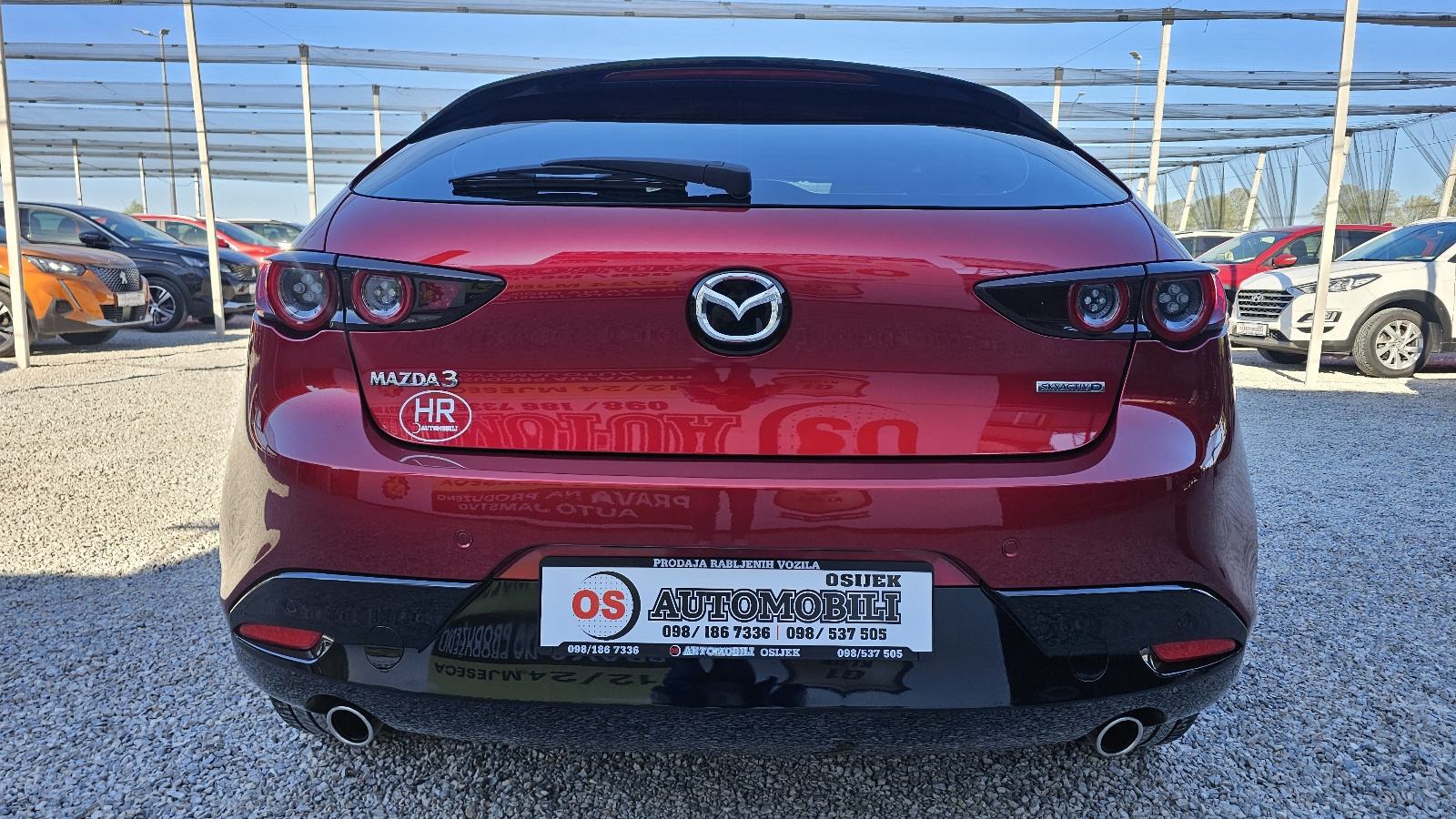 Mazda 3 1.8 D,LED,HEAD,UP,NAVIGACIJA,PDC,,HR AUTO,ZAMJENA,REG.5/2027, fotografija 2