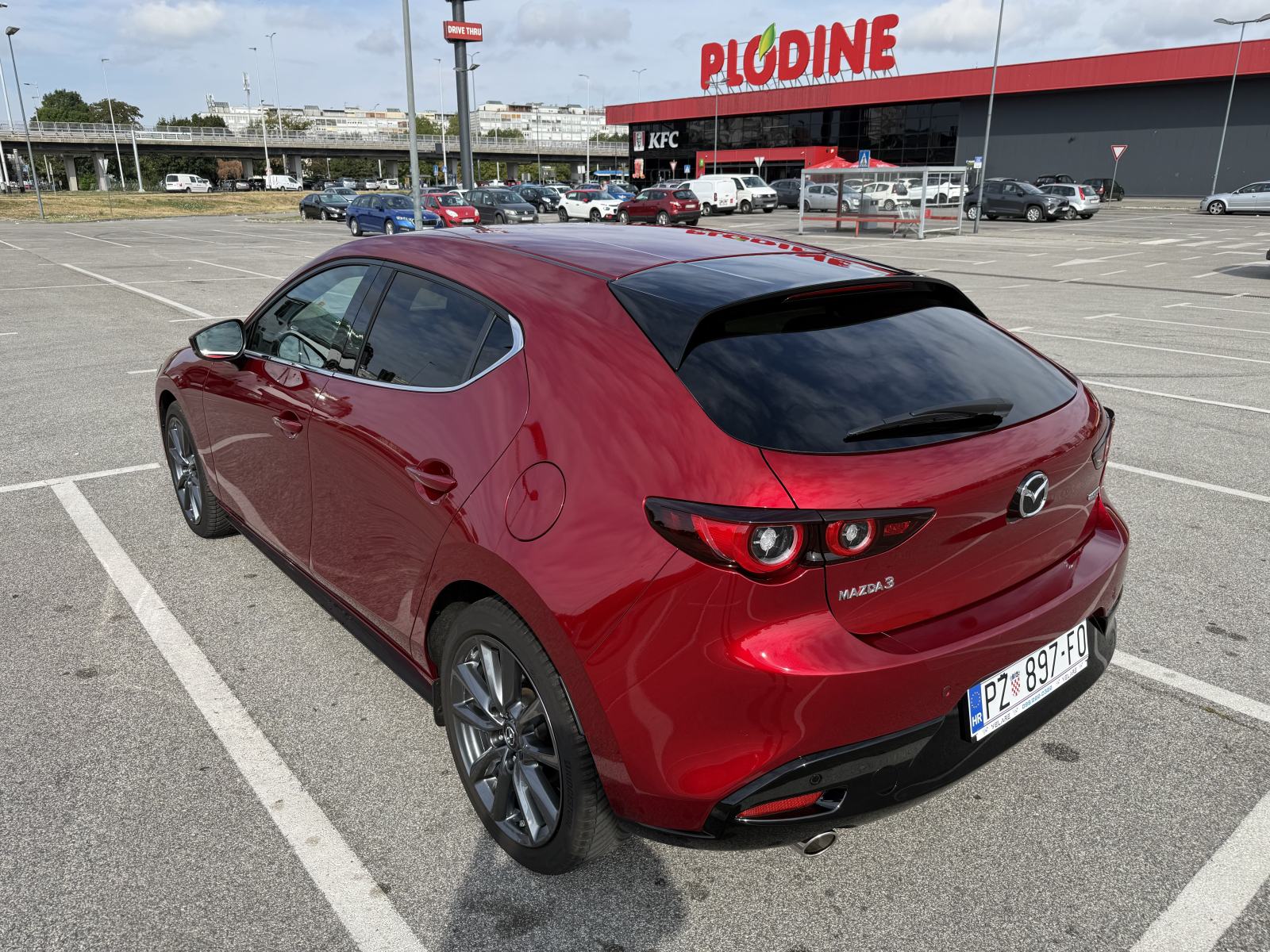Mazda 3 Exclusive-Line G140 automatik, reg. do 07/27, jamstvo do 02/31, fotografija 5