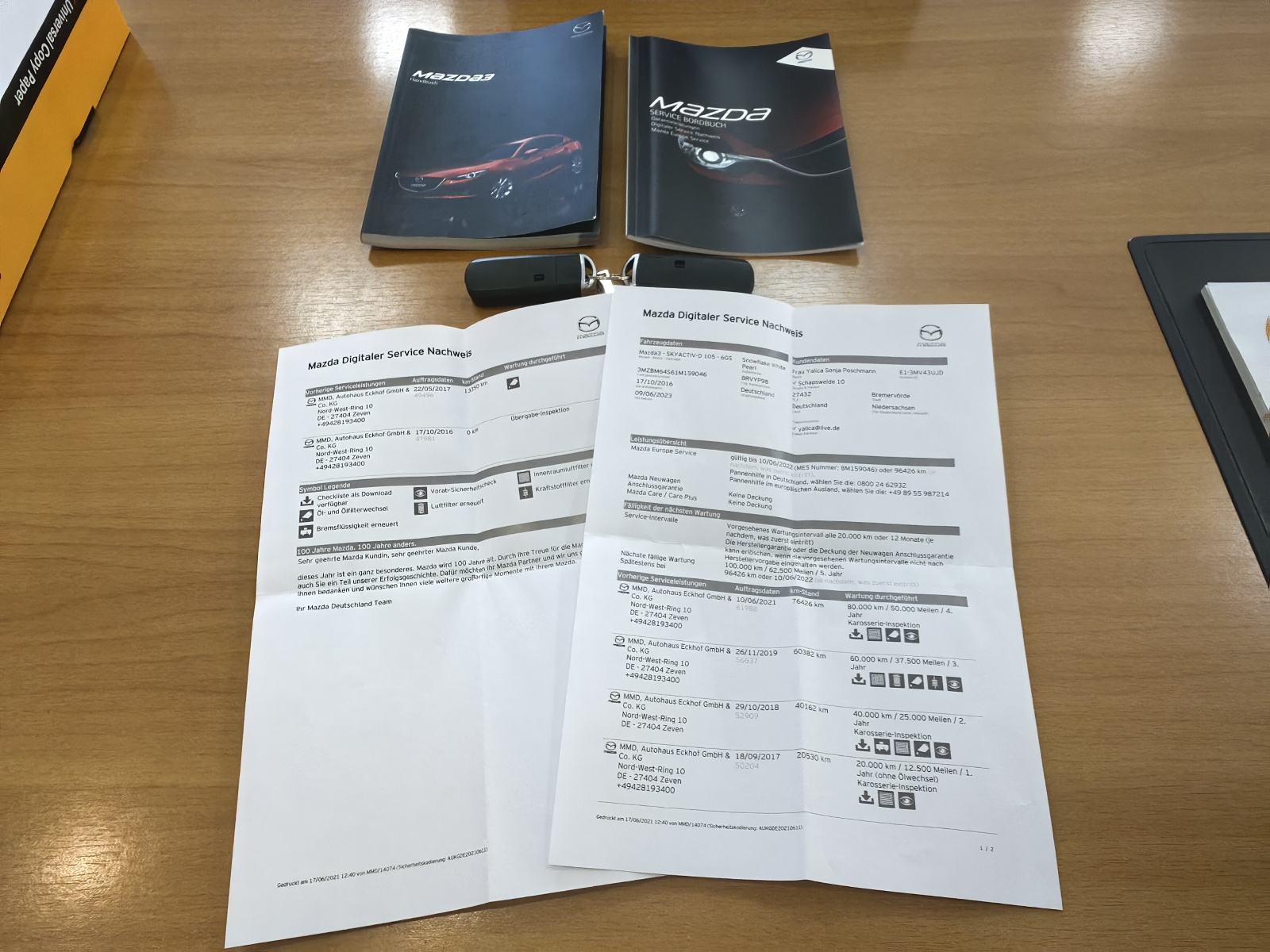 MAZDA 3 1.5 DIZEL*CD105*120.Tkm SERVISNA*2016.god*NAVI*KAMERA*JAMSTVO, fotografija 20