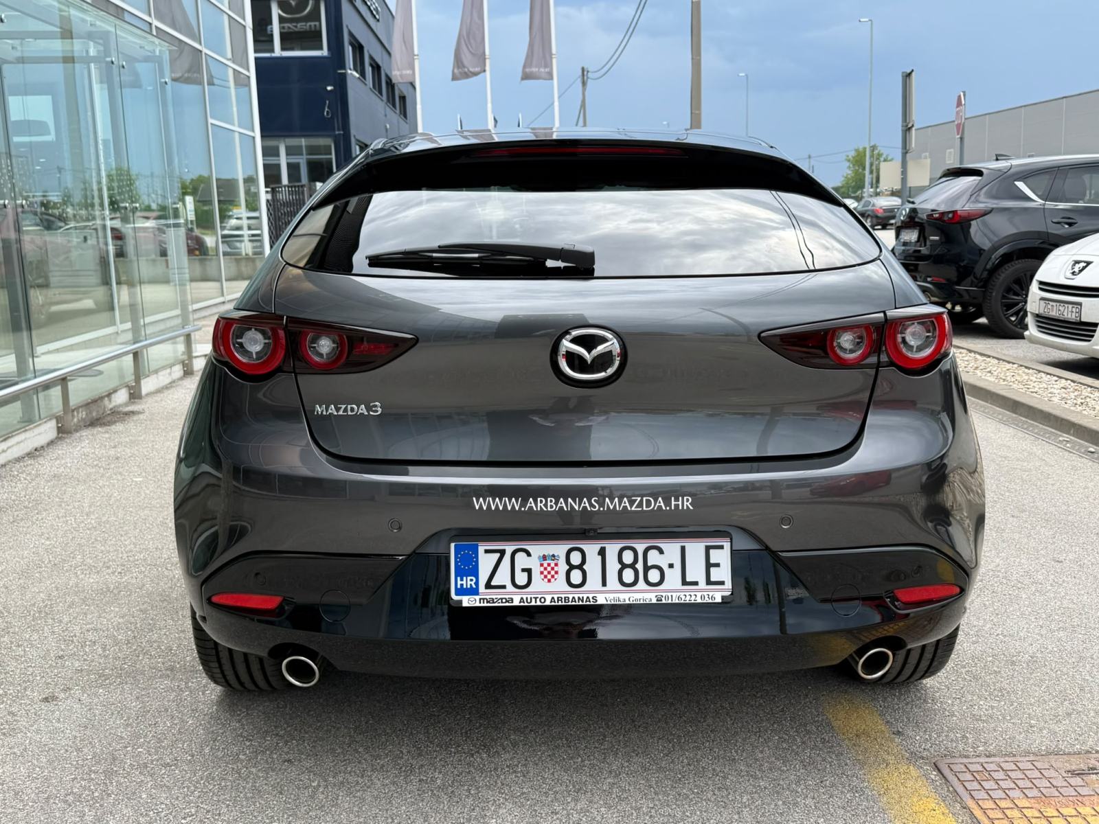 Mazda 3 HB eG140 AT HOMURA - 5000 km - jamstvo 6 godina!, pogled izvana - slika 4