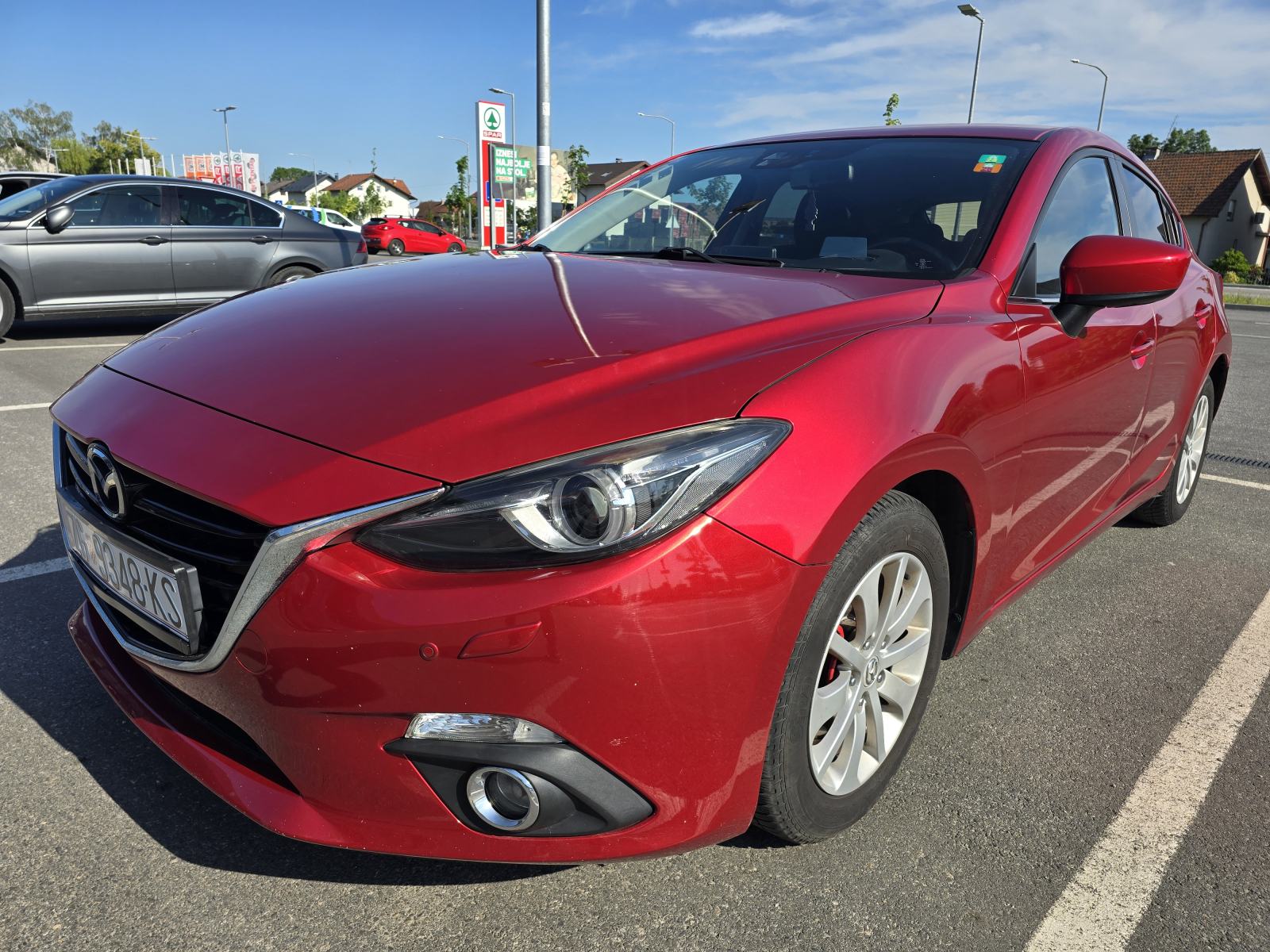 Mazda 3 skyactive, 2.2D 150ks ., može na kreditne kartice, fotografija 2