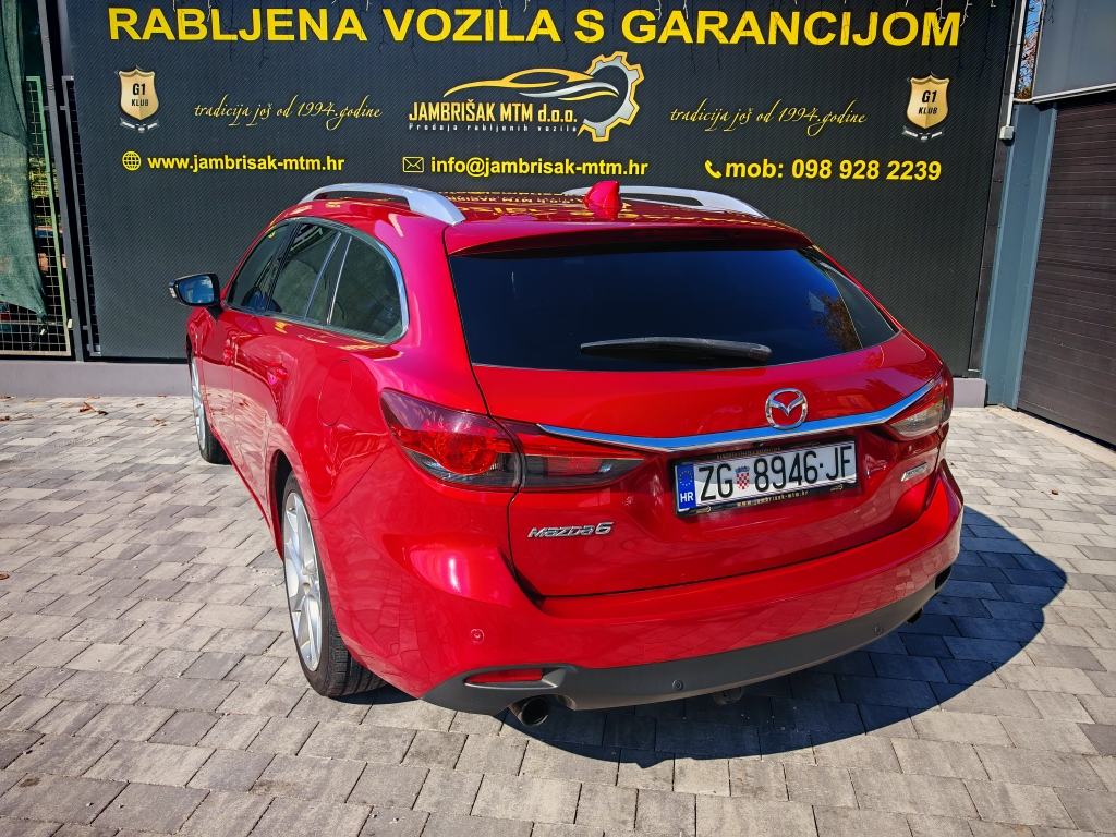 ⭐Mazda 6 2.2d REVOLUTION◽NAVIGACIJA◽KAMERA◽RVM◽BOSE◽ REGISTRIRANA⭐, pogled izvana - slika 4