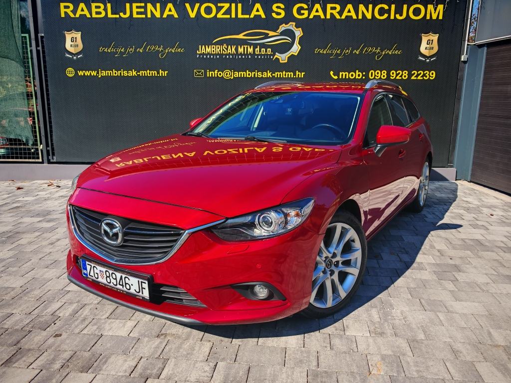 ⭐Mazda 6 2.2d REVOLUTION◽NAVIGACIJA◽KAMERA◽RVM◽BOSE◽ REGISTRIRANA⭐, fotografija 12