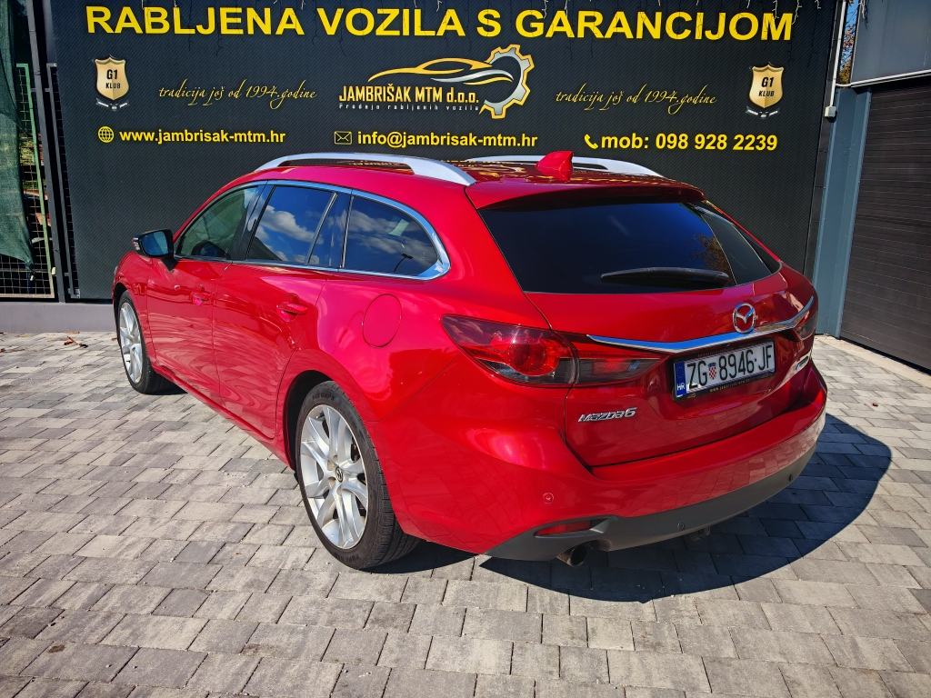 ⭐Mazda 6 2.2d REVOLUTION◽NAVIGACIJA◽KAMERA◽RVM◽BOSE◽ REGISTRIRANA⭐, pogled izvana - slika 3