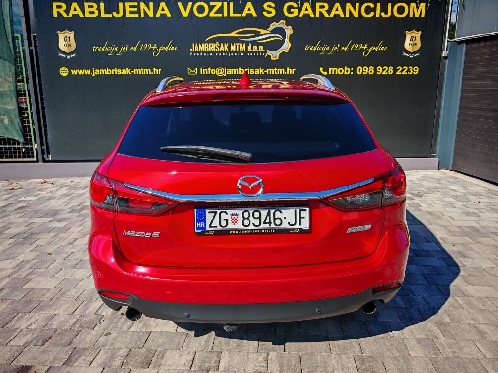 ⭐Mazda 6 2.2d REVOLUTION◽NAVIGACIJA◽KAMERA◽RVM◽BOSE◽ REGISTRIRANA⭐, pogled izvana - slika 5