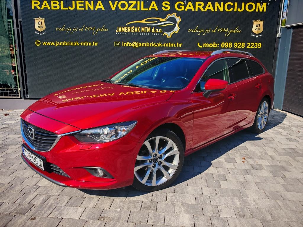 ⭐Mazda 6 2.2d REVOLUTION◽NAVIGACIJA◽KAMERA◽RVM◽BOSE◽ REGISTRIRANA⭐, pogled izvana - slika 1