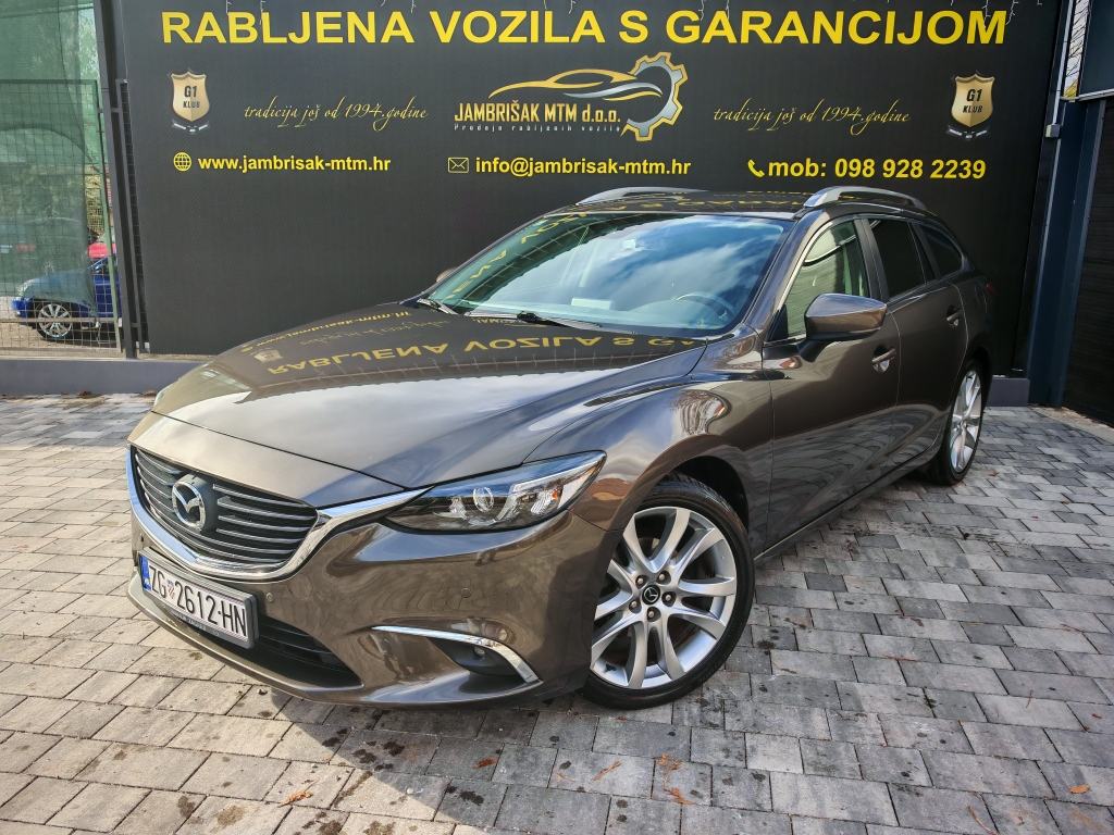⭐Mazda 6 2.2d SKYACTIVE◽PRIVAT◽NAVIGACIJA◽KAMERA◽ TOP STANJE⭐, pogled izvana - slika 1