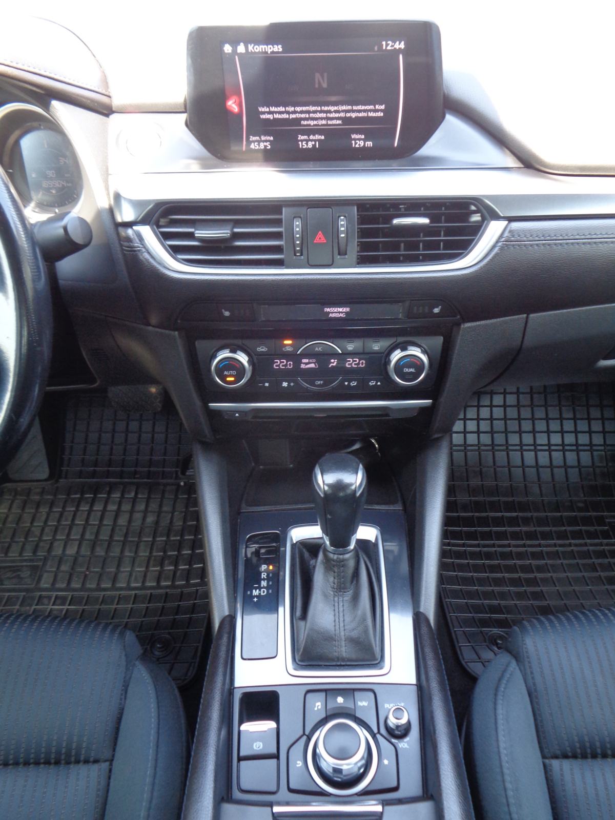 Mazda 6 CD150 2,2 SkyAct Aut/LED/Aut.kl./Temp/Gr.sj./Mr.k./PDC/Alu17, fotografija 15