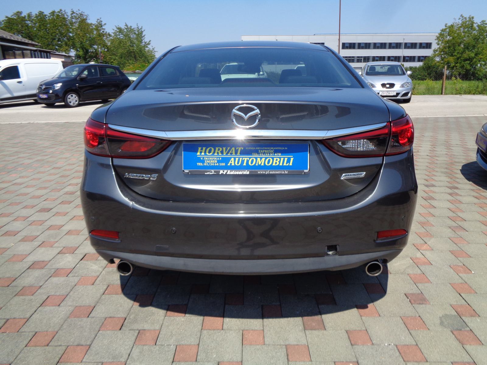 Mazda 6 CD150 2,2 SkyAct Aut/LED/Aut.kl./Temp/Gr.sj./Mr.k./PDC/Alu17, fotografija 6