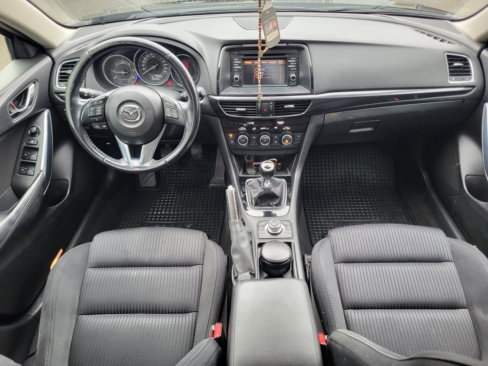 MAZDA 6 CD150 SAMO 139TKM NAVI DVOJNA KLIMA DISPLAY TEMPOMAT ALU, fotografija 13