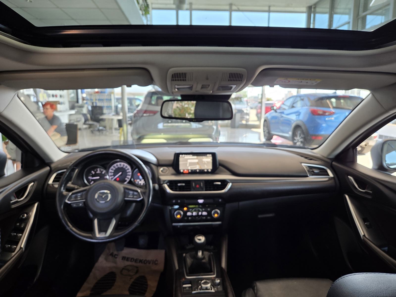 Mazda 6 CD175 REVOLUTION TOP SD SERVISNA LED KAMERA NAVI ŠIBER, fotografija 9