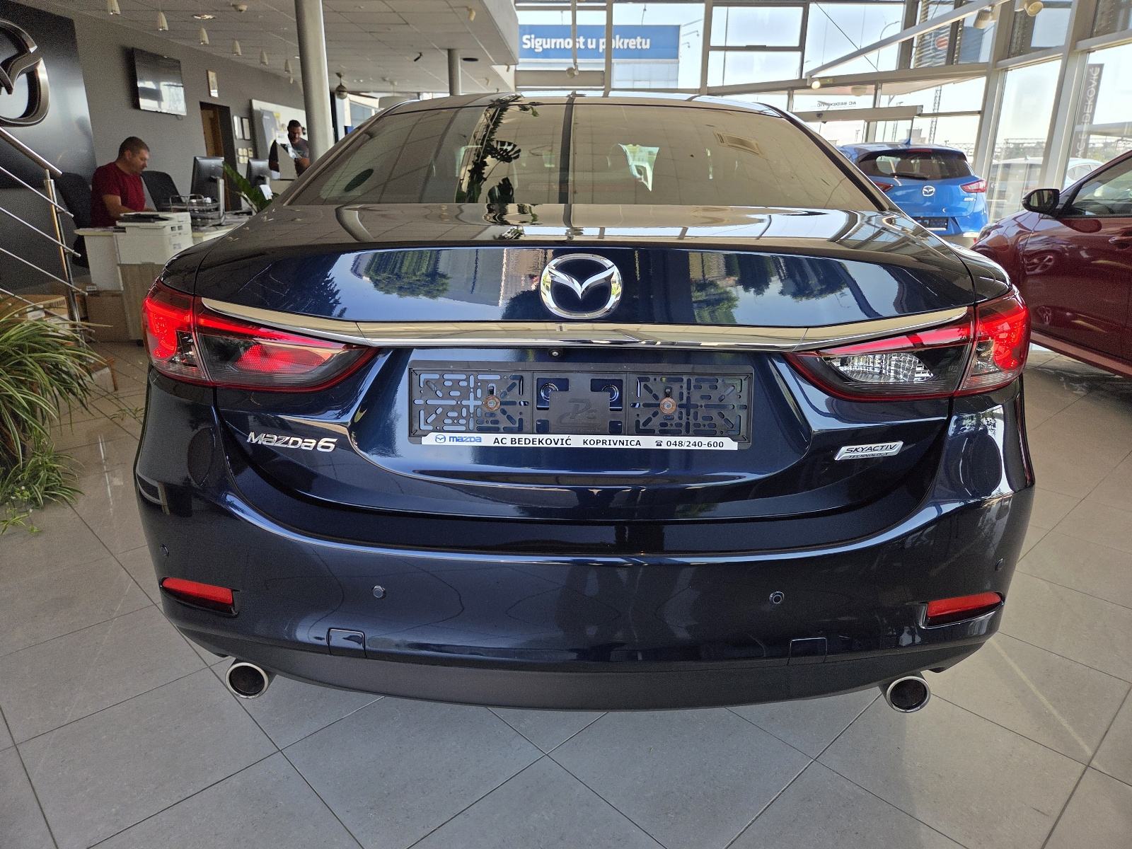 Mazda 6 CD175 REVOLUTION TOP SD SERVISNA LED KAMERA NAVI ŠIBER, fotografija 6