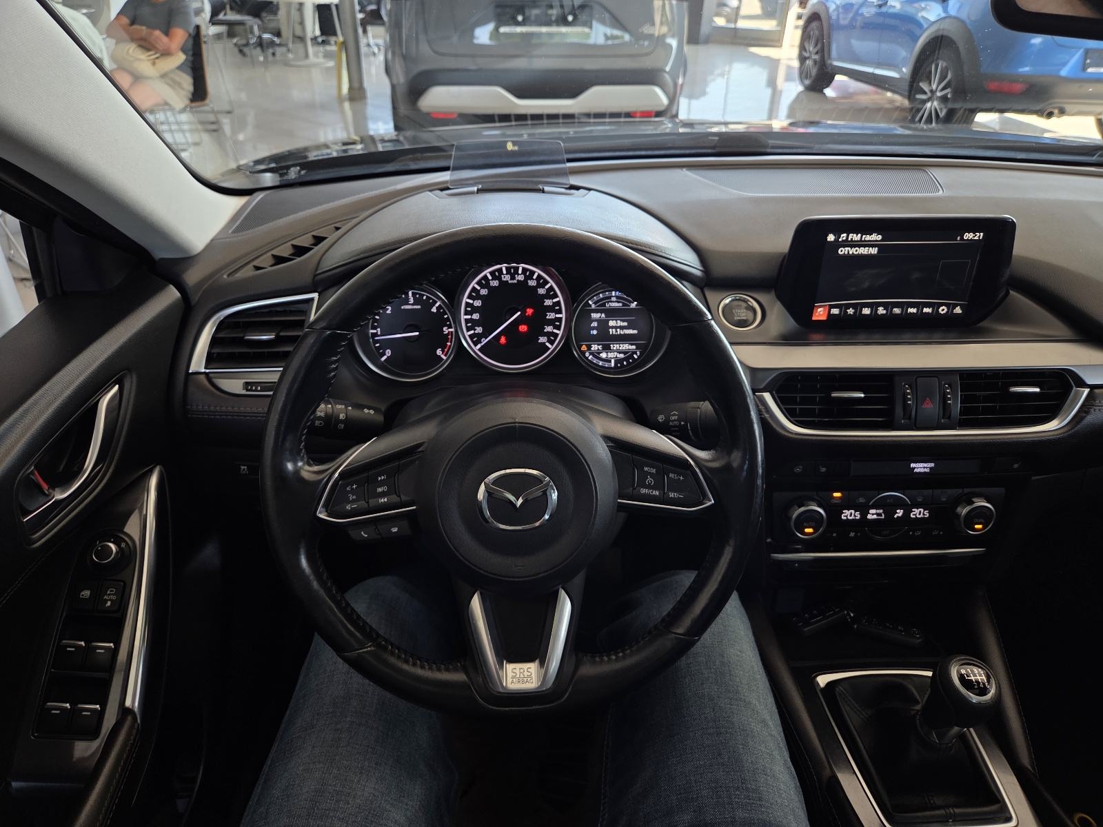 Mazda 6 CD175 REVOLUTION TOP SD SERVISNA LED KAMERA NAVI ŠIBER, fotografija 10