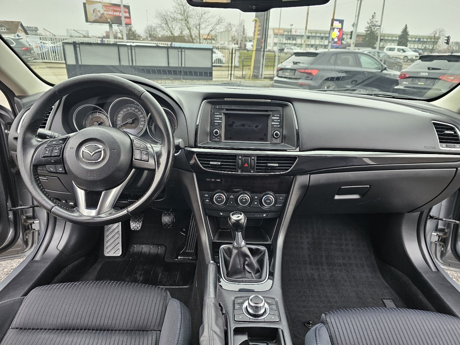 Mazda 6 Sport Combi CD150 ***ODLIČNO-STANJE***ALU-NAVI-SENZORI***, fotografija 14