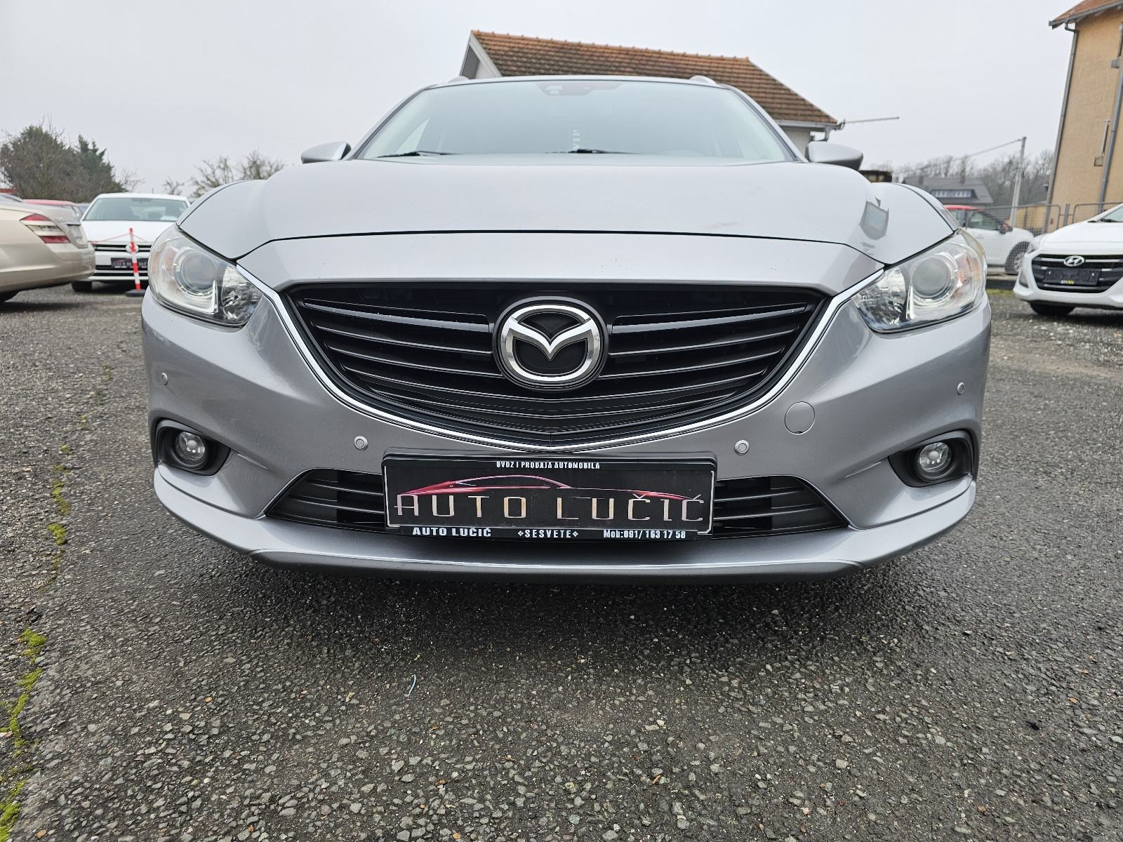 Mazda 6 Sport Combi CD150 ***ODLIČNO-STANJE***ALU-NAVI-SENZORI***, pogled izvana - slika 2