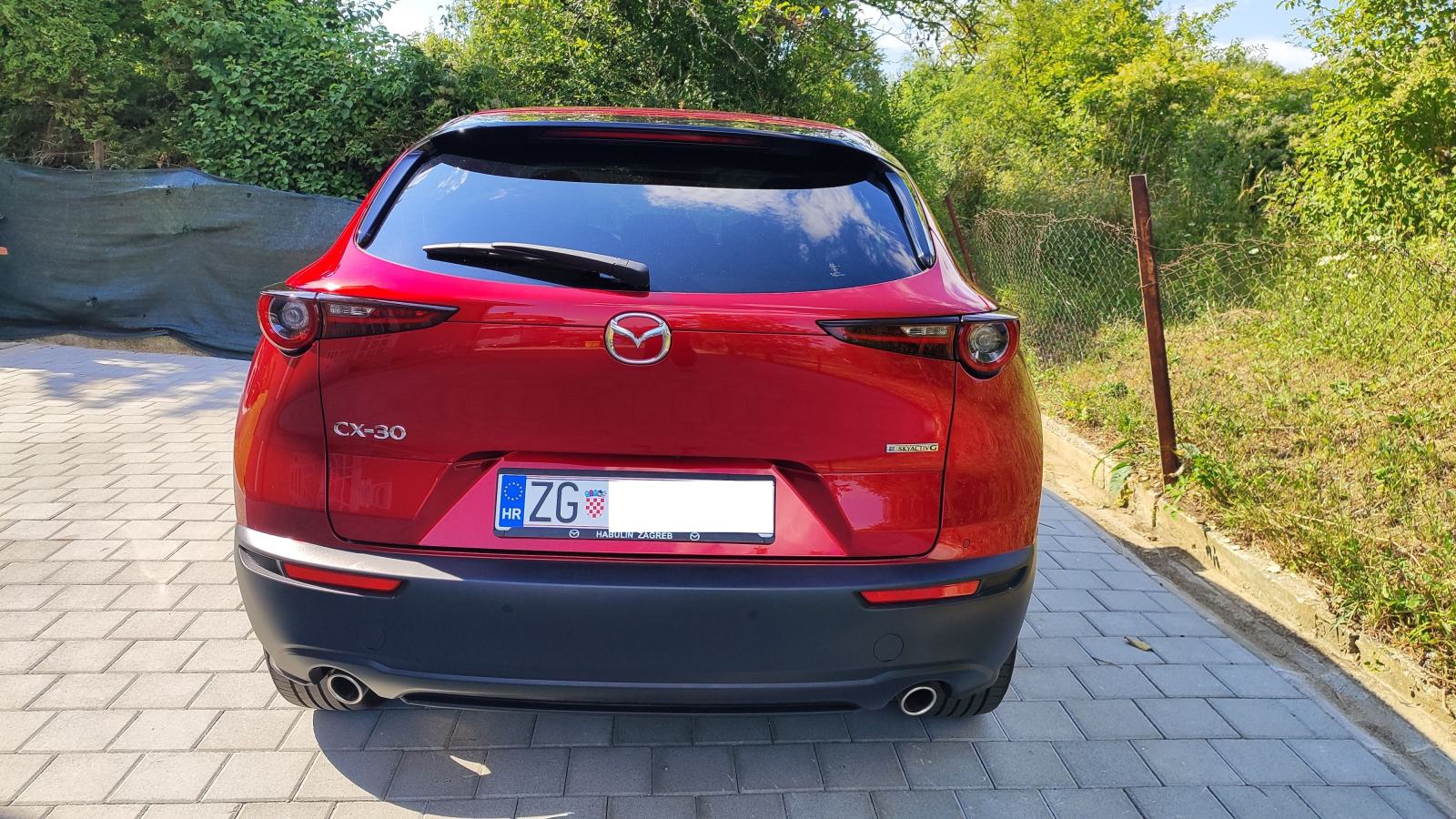 Mazda CX-30 G140, 2.5L, e-Skyactiv, HOMURA, Reg. + SET GUMA ZIMSKIH, pogled izvana - slika 3
