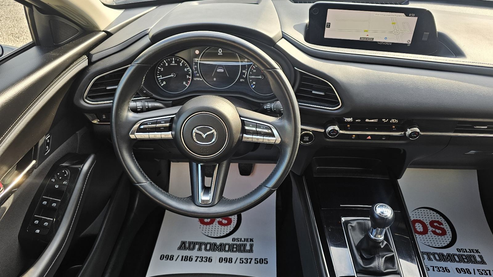 Mazda CX-30 G150,FUUL LED,NAVIGACIJA,KAMERA,ŠIBER,ALU 18,JAMSTVO, fotografija 14